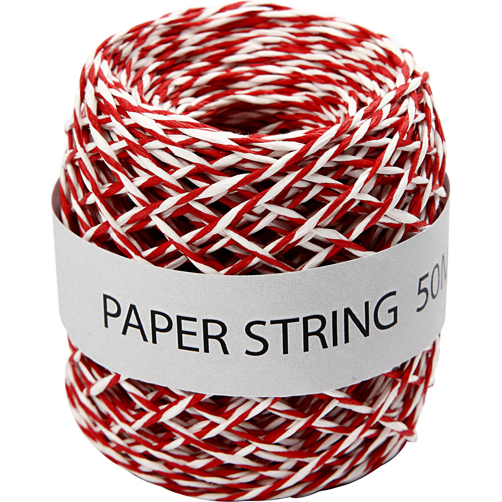 Papirsnor Creativ Company Tykkelse 1 mm 50 m/1 Rl