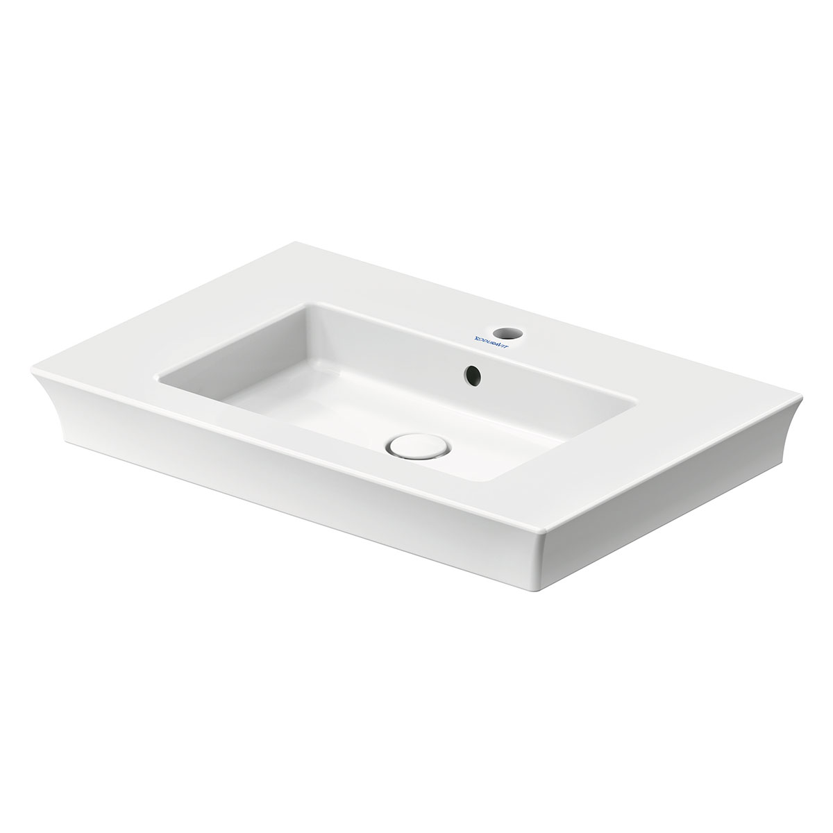 Servant Duravit White Tulip Hvit Høyblank