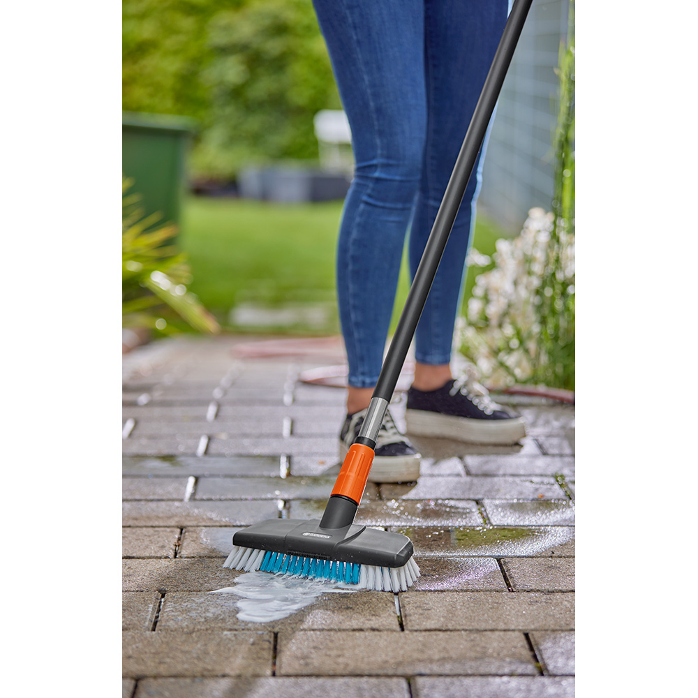 Skurebørstesett Gardena Cleansystem M med Skaft