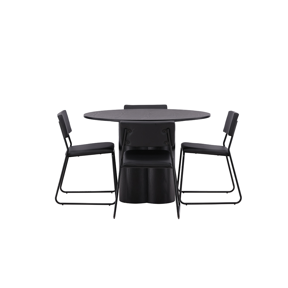 Spisegruppe Venture Home Olivia med 4 Kenth Stoler
