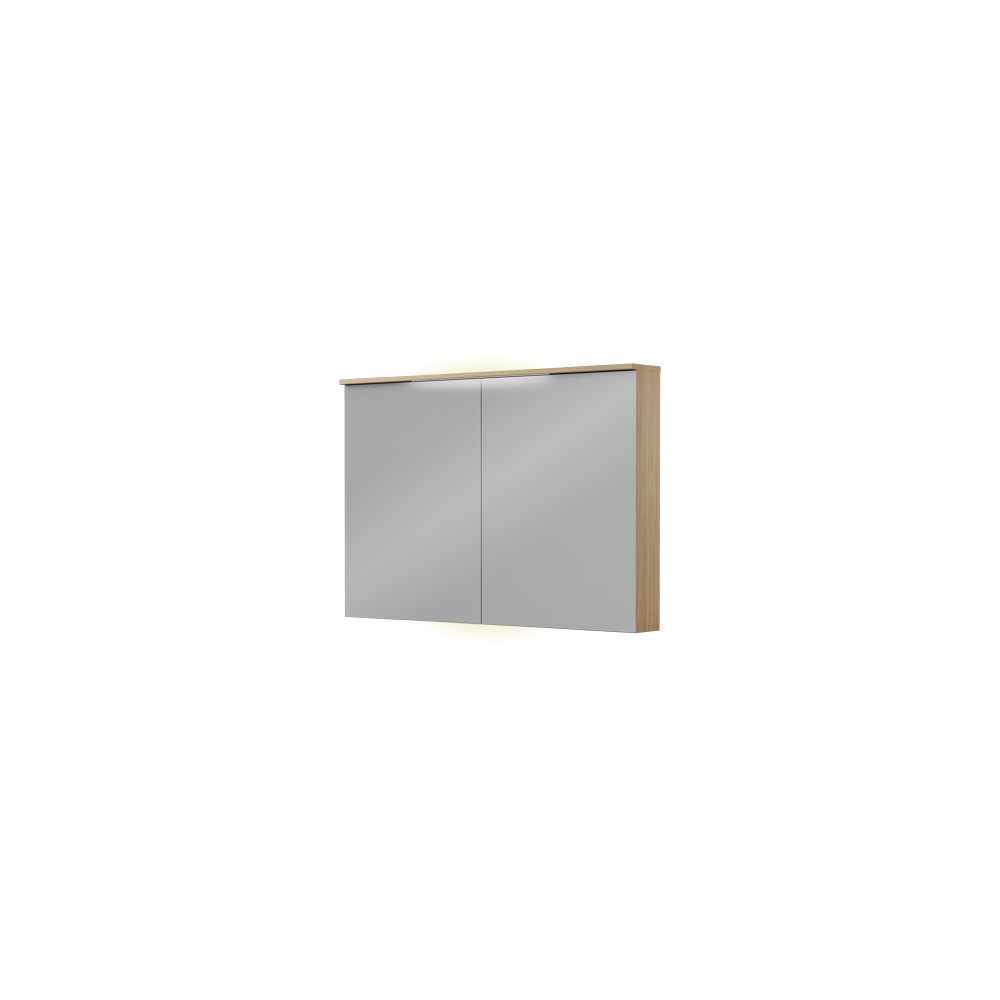 Speilskap FOSSBAD B120 D12 med Lystopp 60 + 60