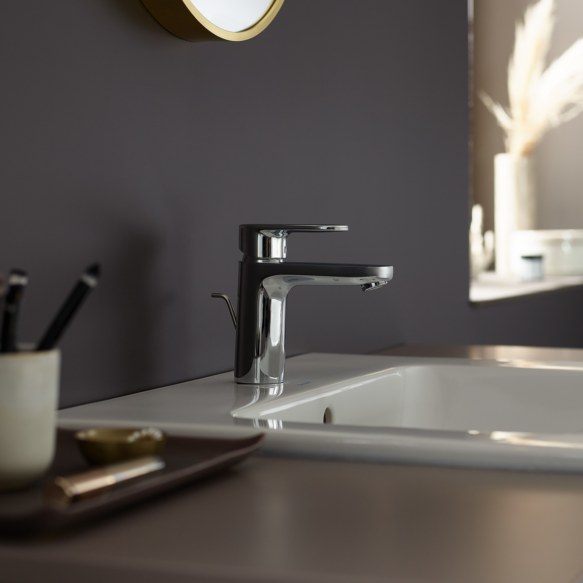 Servantbatteri Hansgrohe Vernis Blend 100 med Løfteventil