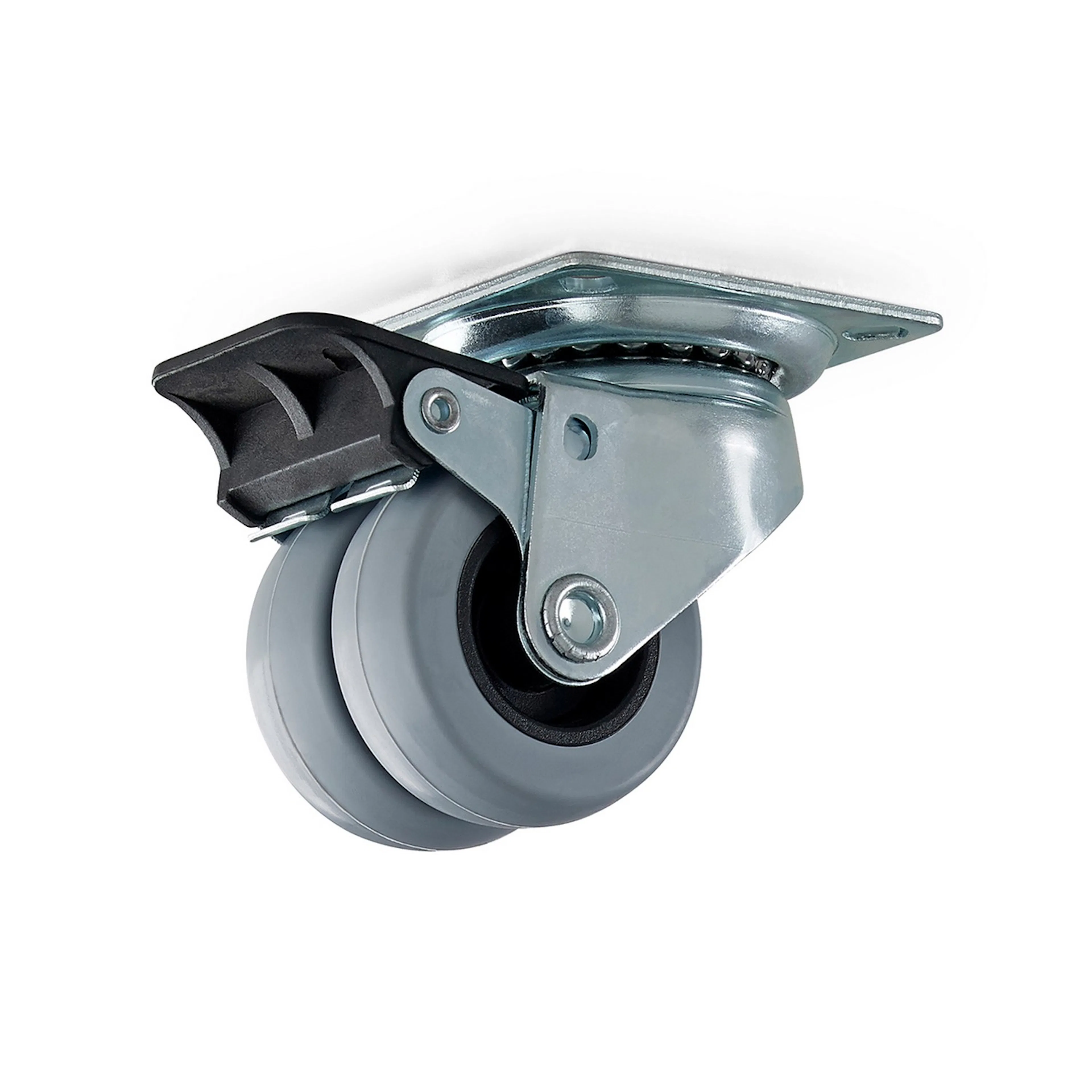 Møbelhjul Habo 4105 med Brems 50 mm