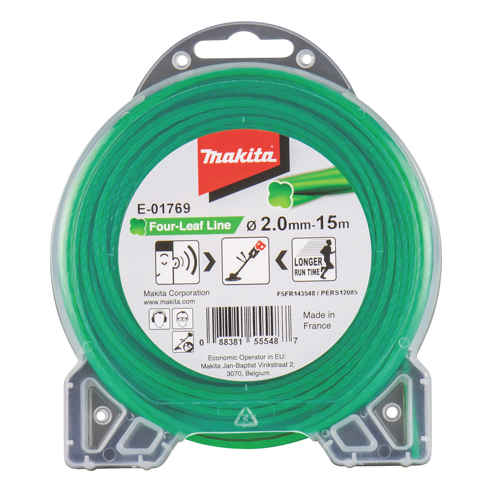 Trimmertråd Makita E-01769 Firkløver