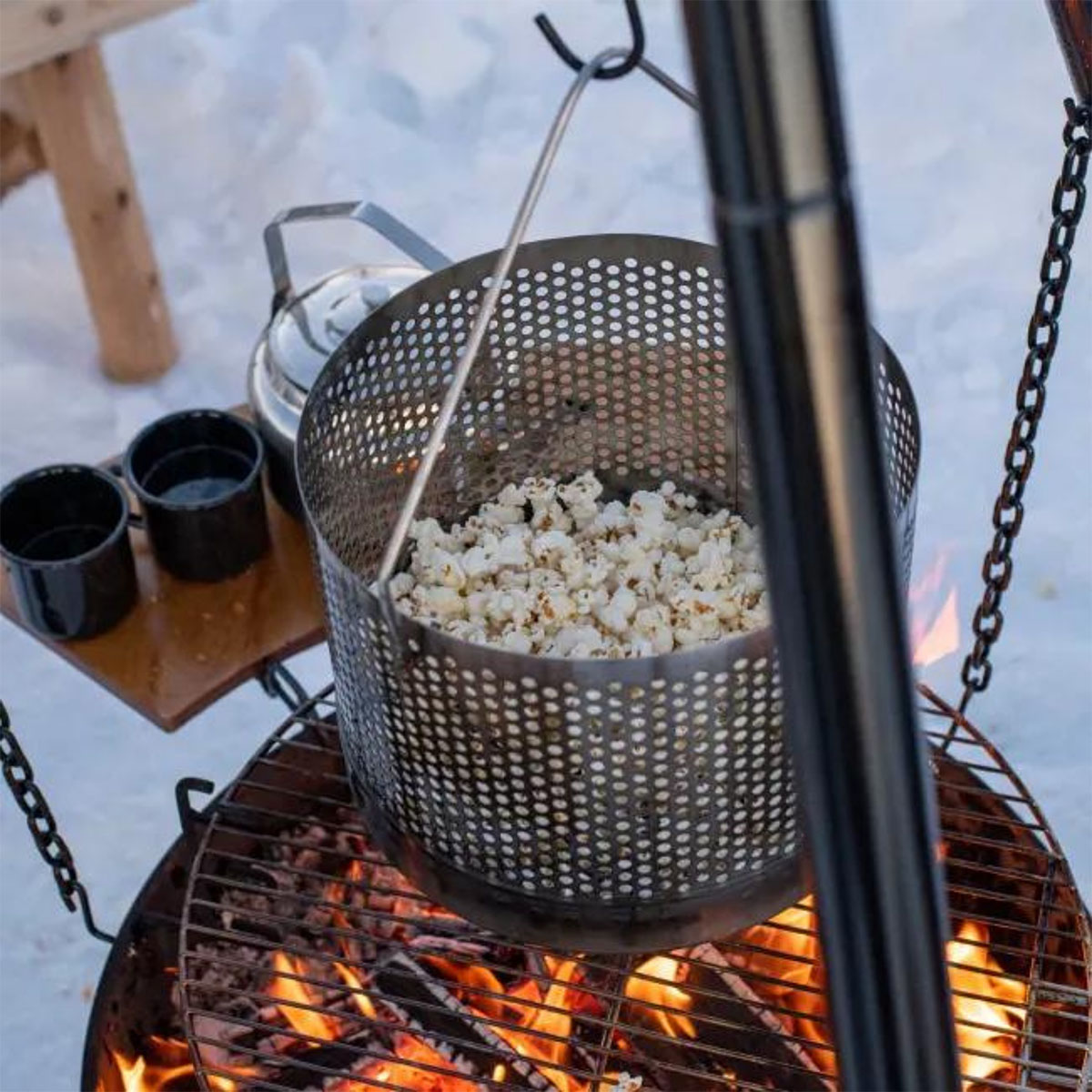 Popcorngryte Espegard Bålpanne