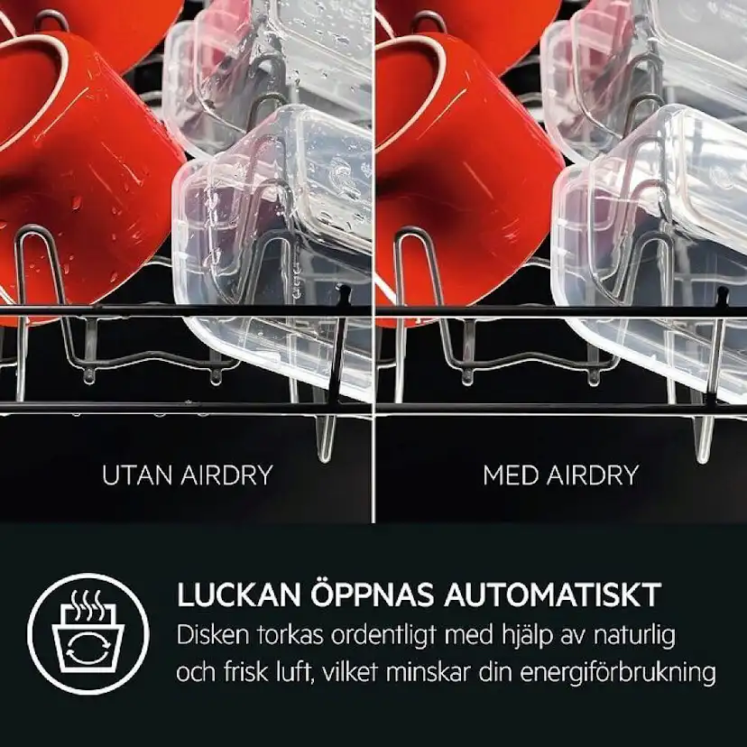 Integrert Oppvaskmaskin AEG FFB62407ZW 45 cm med SatelliteClean® og ExtraHygiene