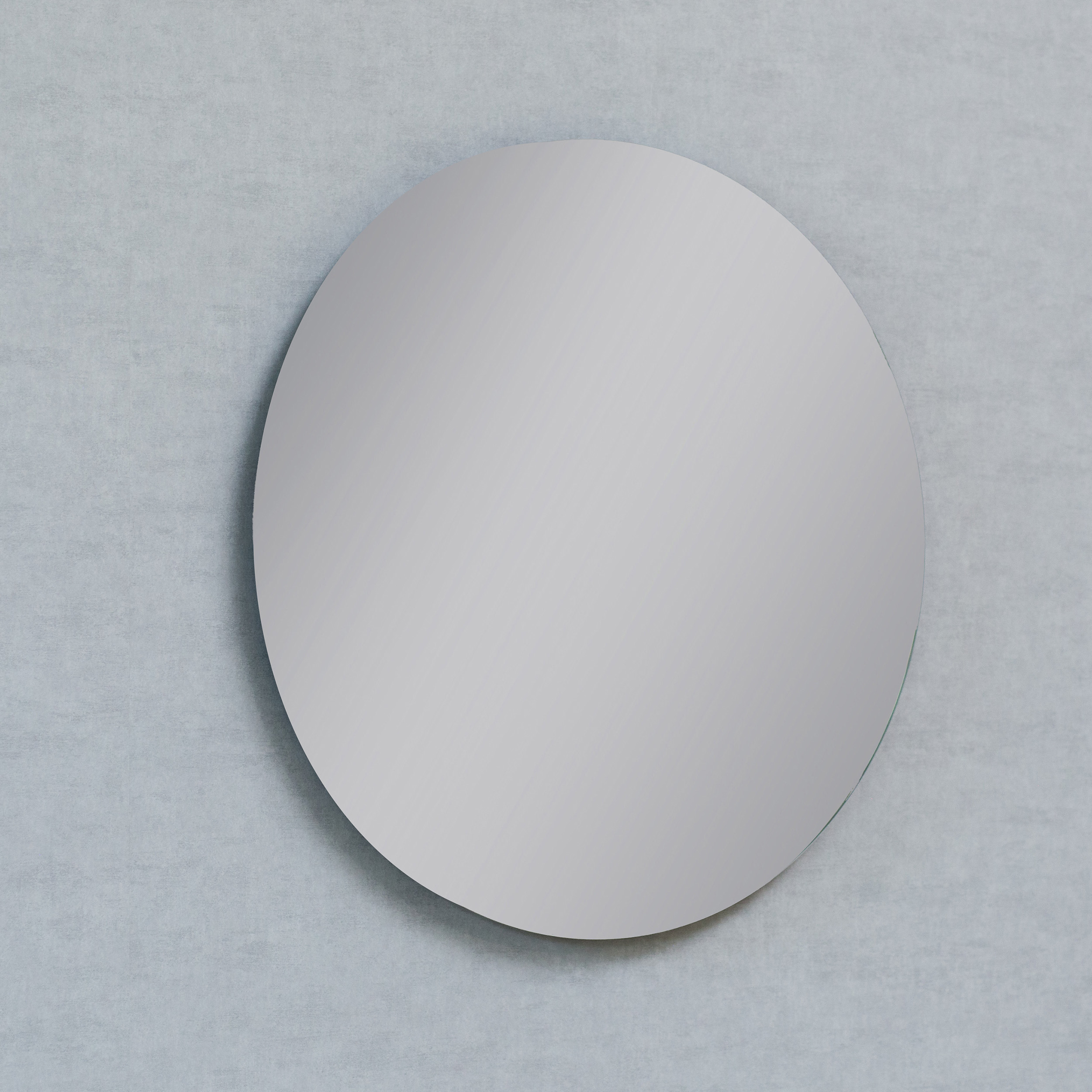 Spegel Vidi Moon Rund med LED-belysning