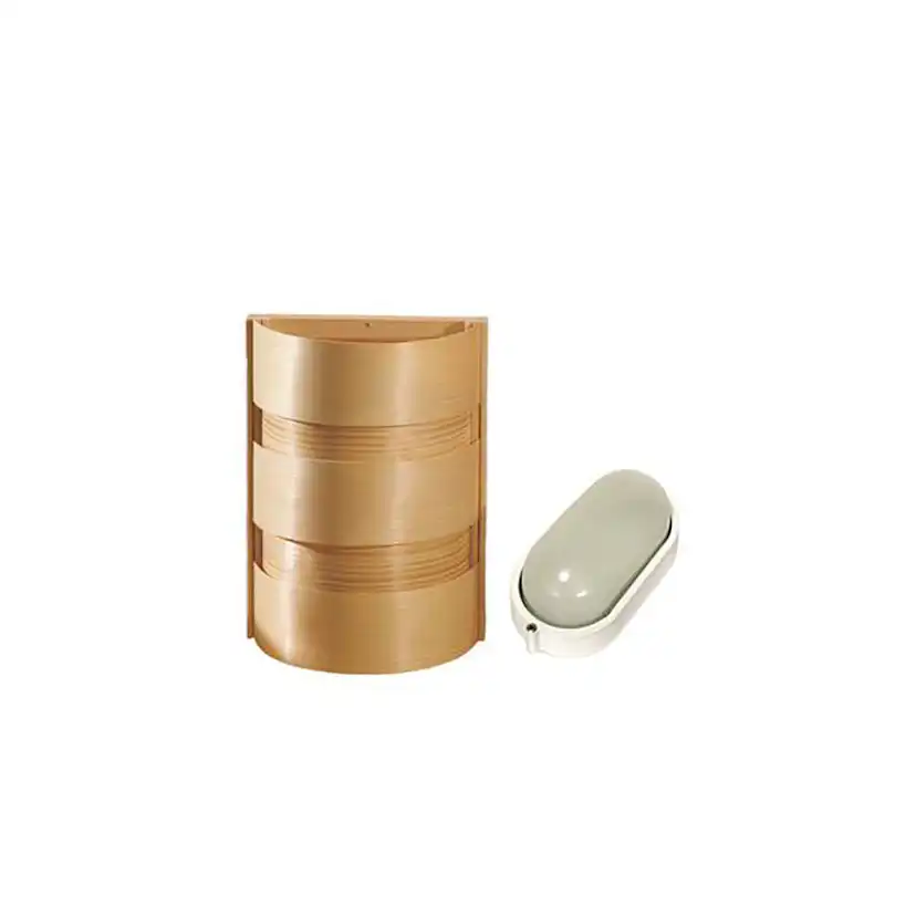 Badstulampe Sauna Sweden med Skjerm