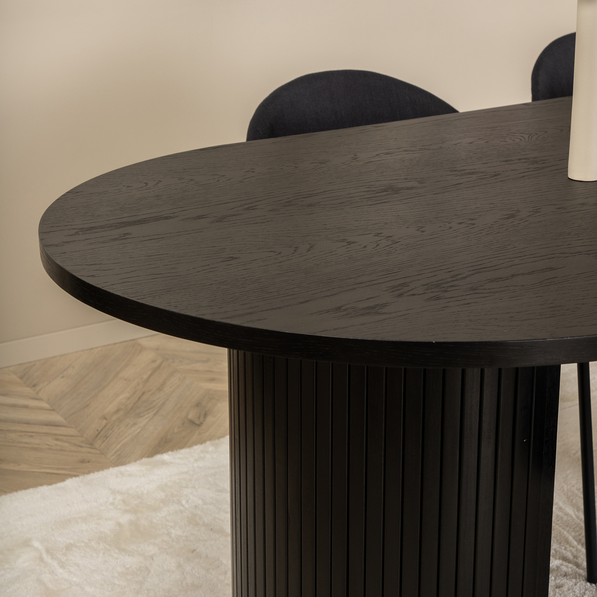Spisegruppe Venture Home Bianca med 4 Valor Stoler