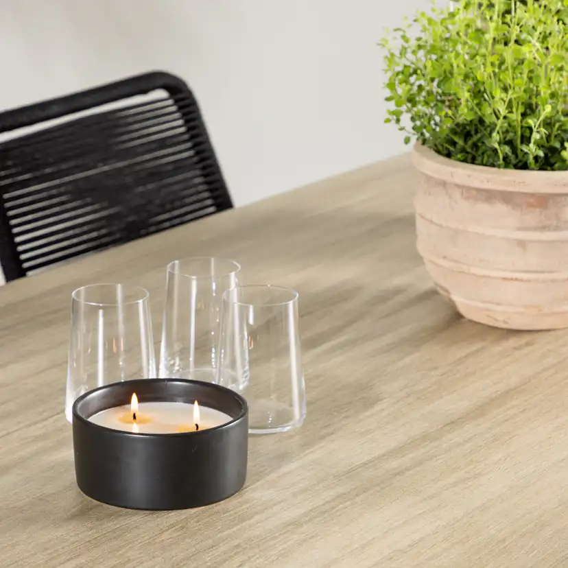 Hagegruppe Venture Home Merlo med 6 Lindos Lenestoler