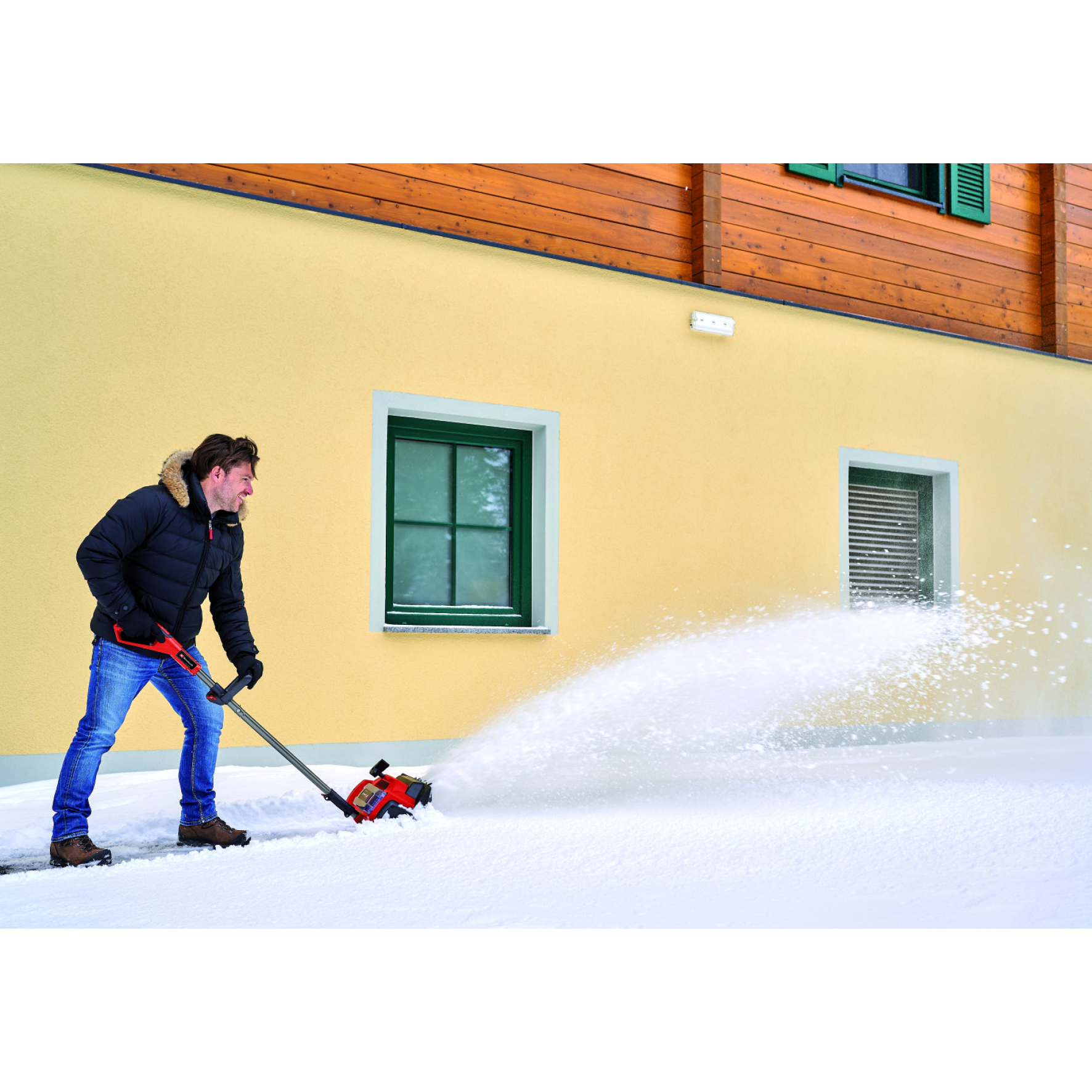 Snøfreser Einhell GE-ST 36/40 Li E-Solo 36 Volt Ledningsfri ekskl. Batteri og Lader