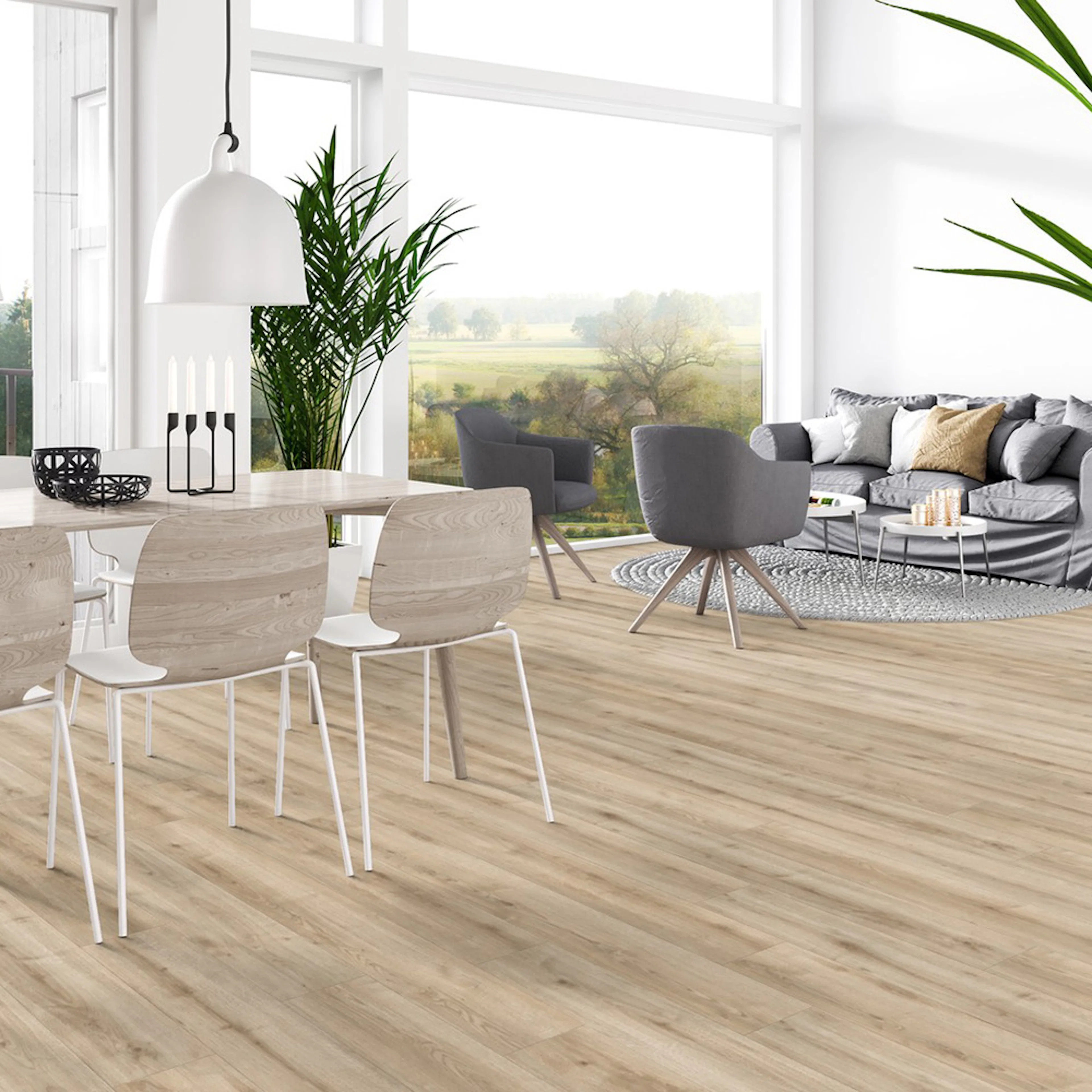 Laminatgulv Tarkett Woodstock Jura Oak Platin