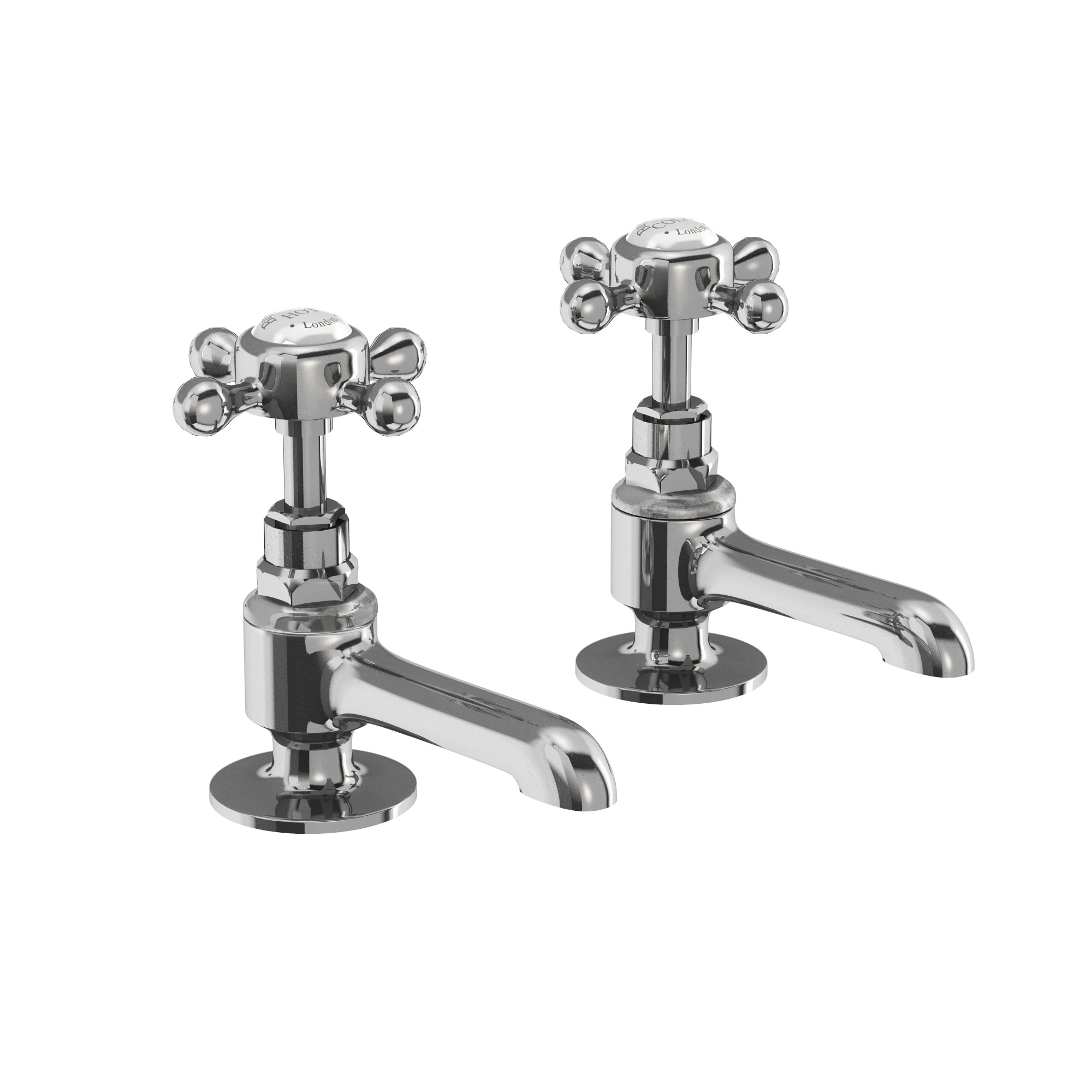 Tv&auml;ttst&auml;llsblandare Burlington Stafford Long Nose STA12QT 2H
