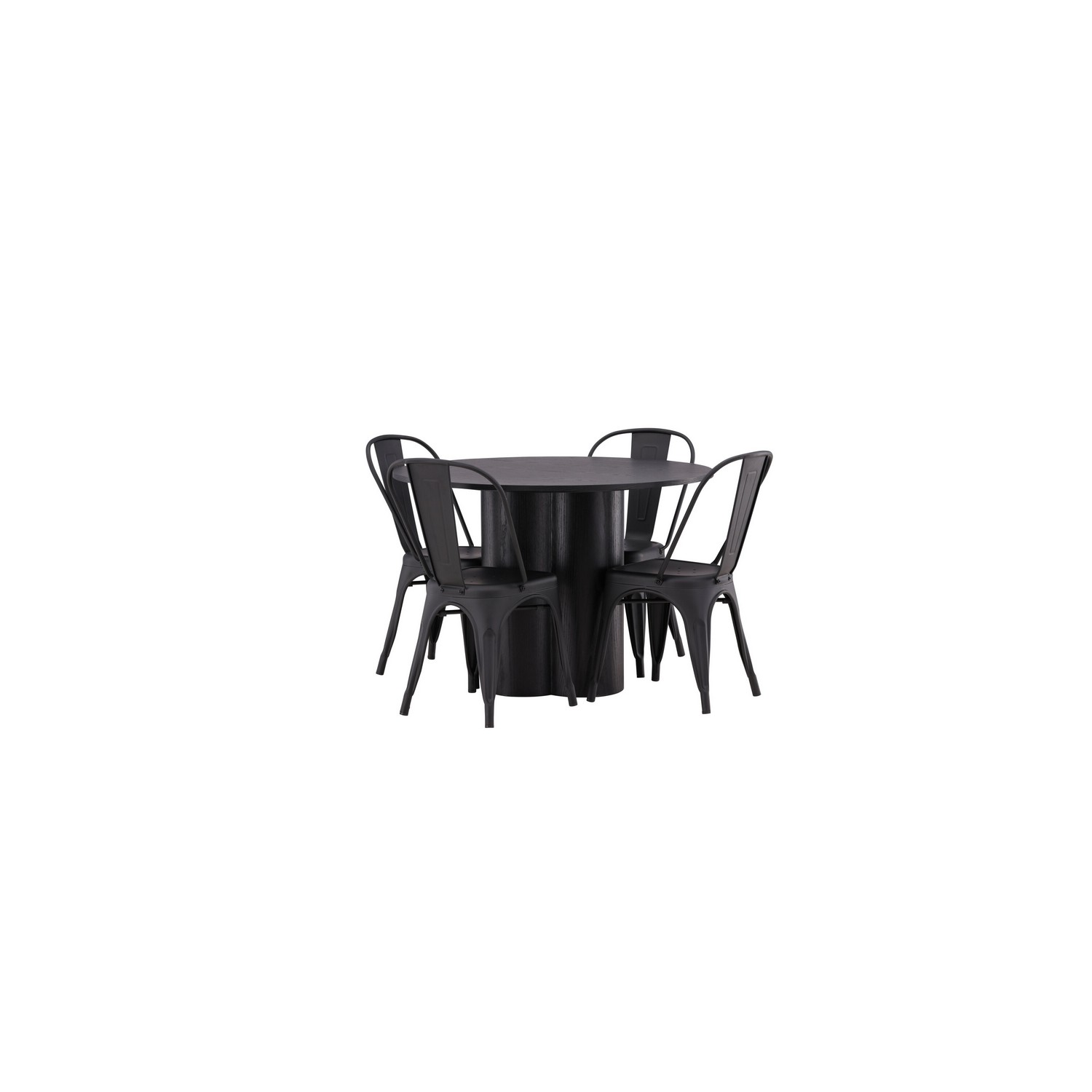 Spisegruppe Venture Home Olivia med 4 Tempe Stoler