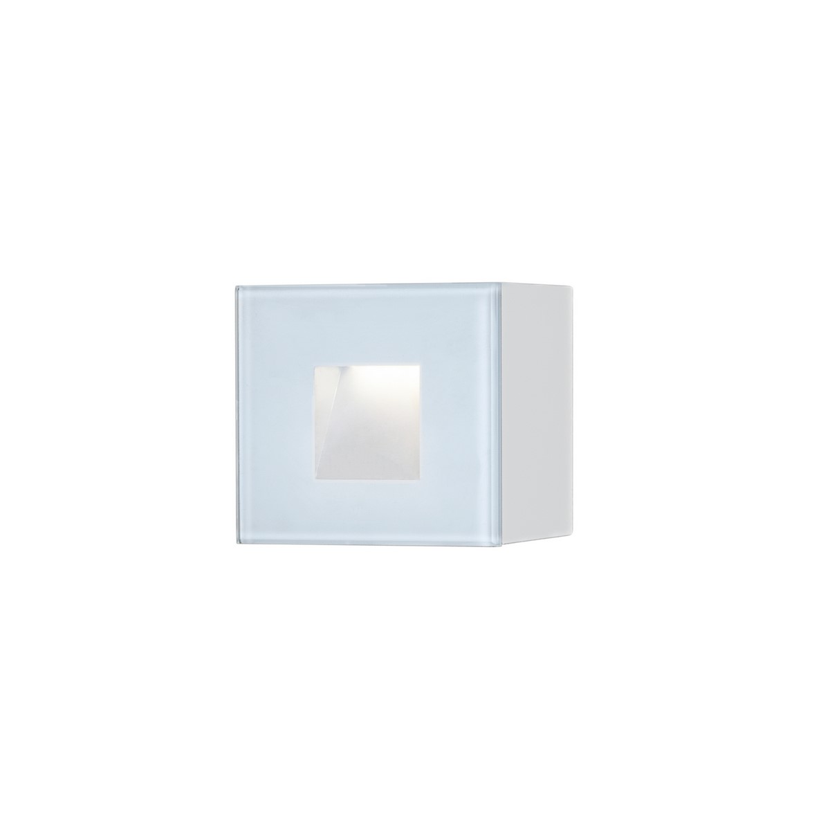Vegglampe Gnosjö Konstsmide Chieri 1,5W LED Kvadrat