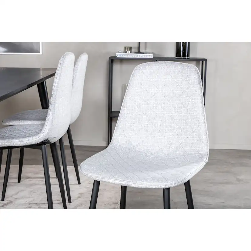 Spisegruppe Venture Home Dipp med 6 Polar Diamond Stoler