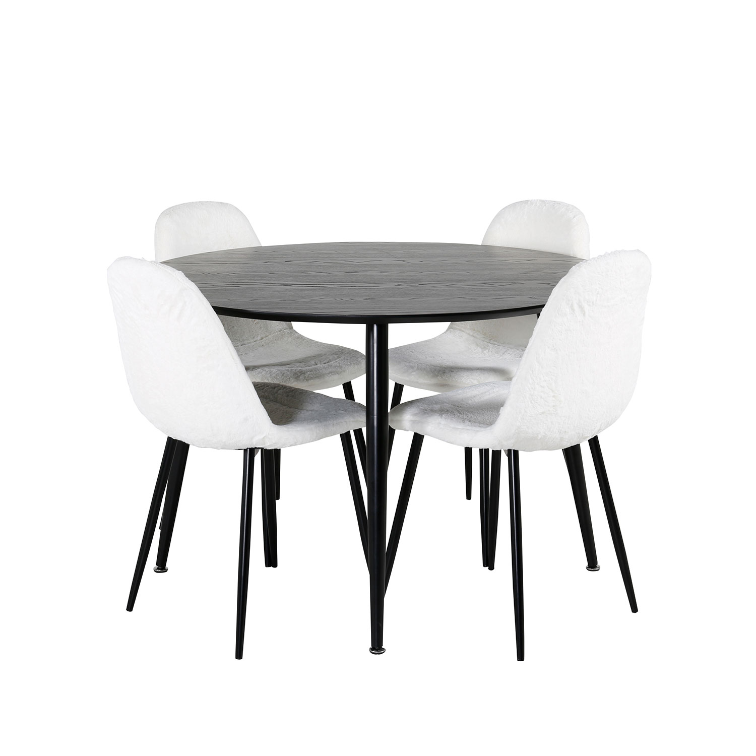 Spisegruppe Venture Home Dipp med 4 Polar Stoler