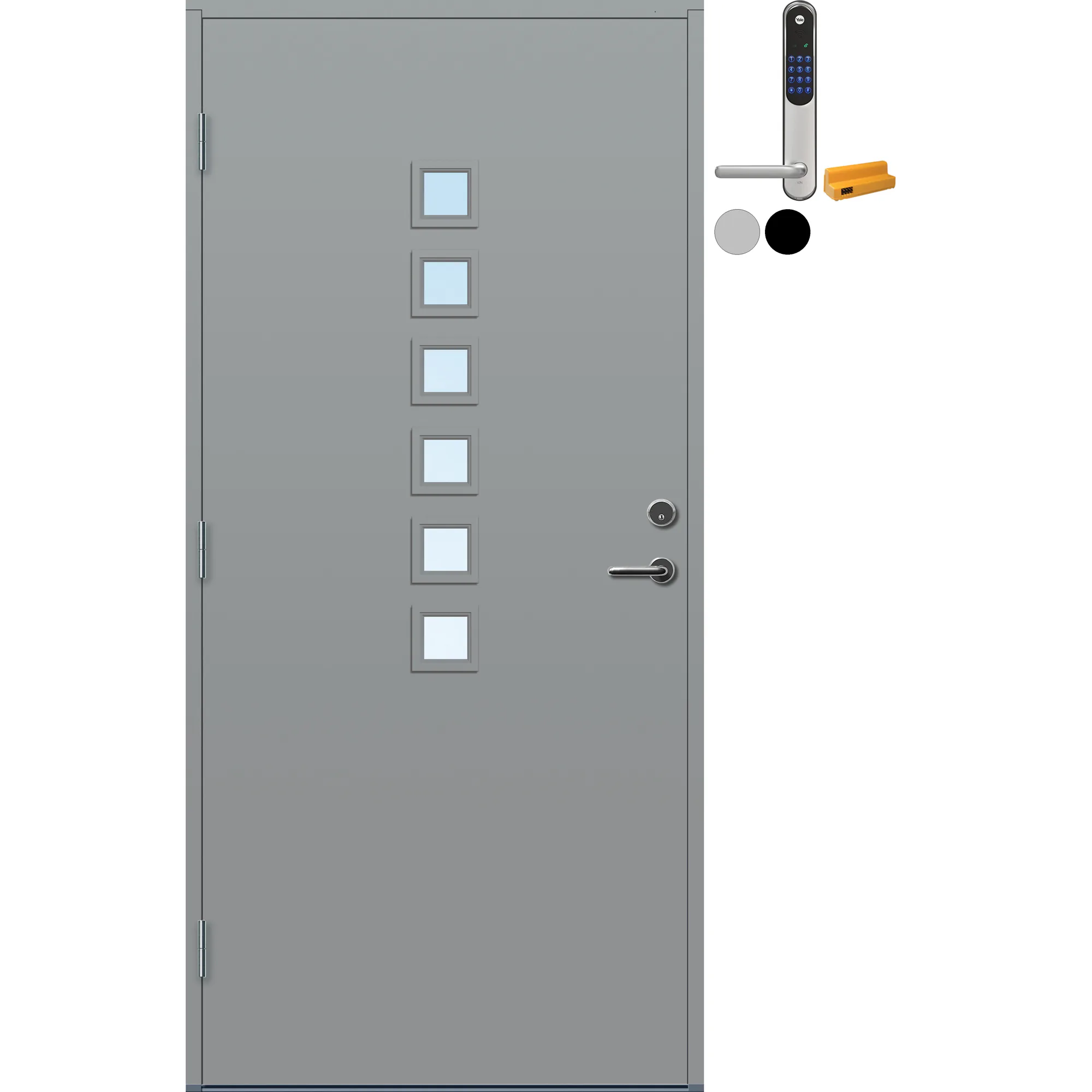 NCS S-3502-B, Lys Grå