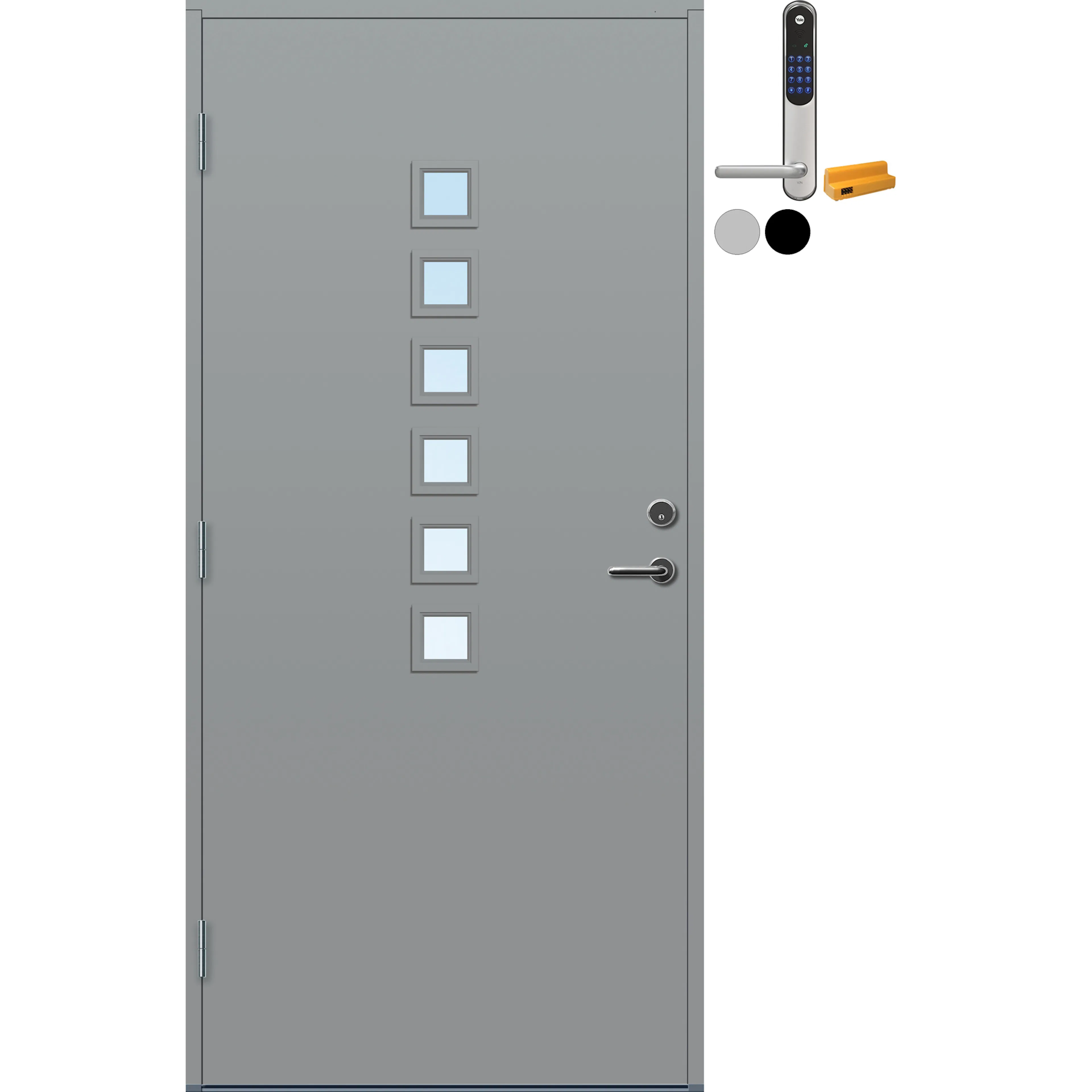 NCS S-3502-B, Lys Grå