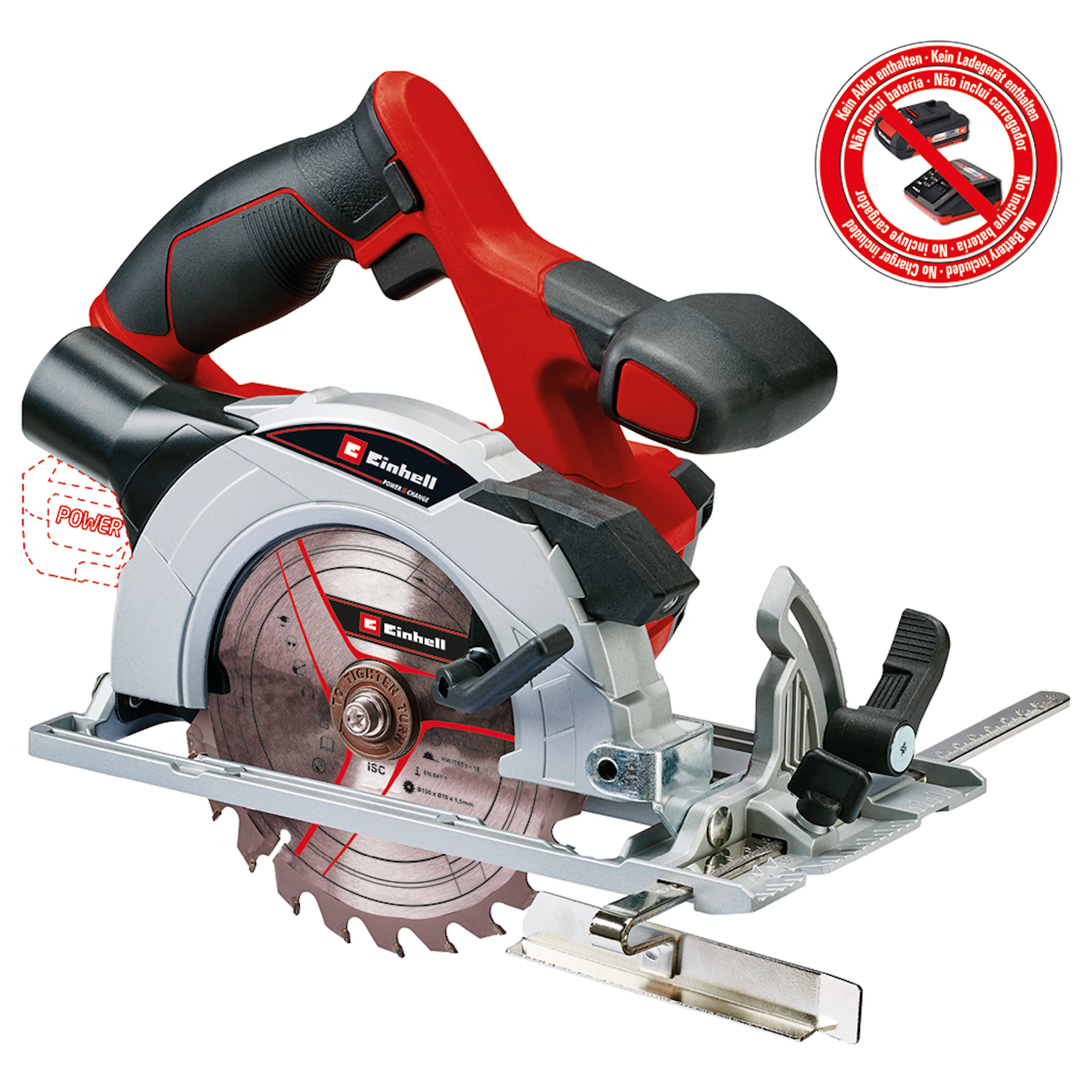 Sirkelsag Einhell TE-CS 18/150 Li-Solo