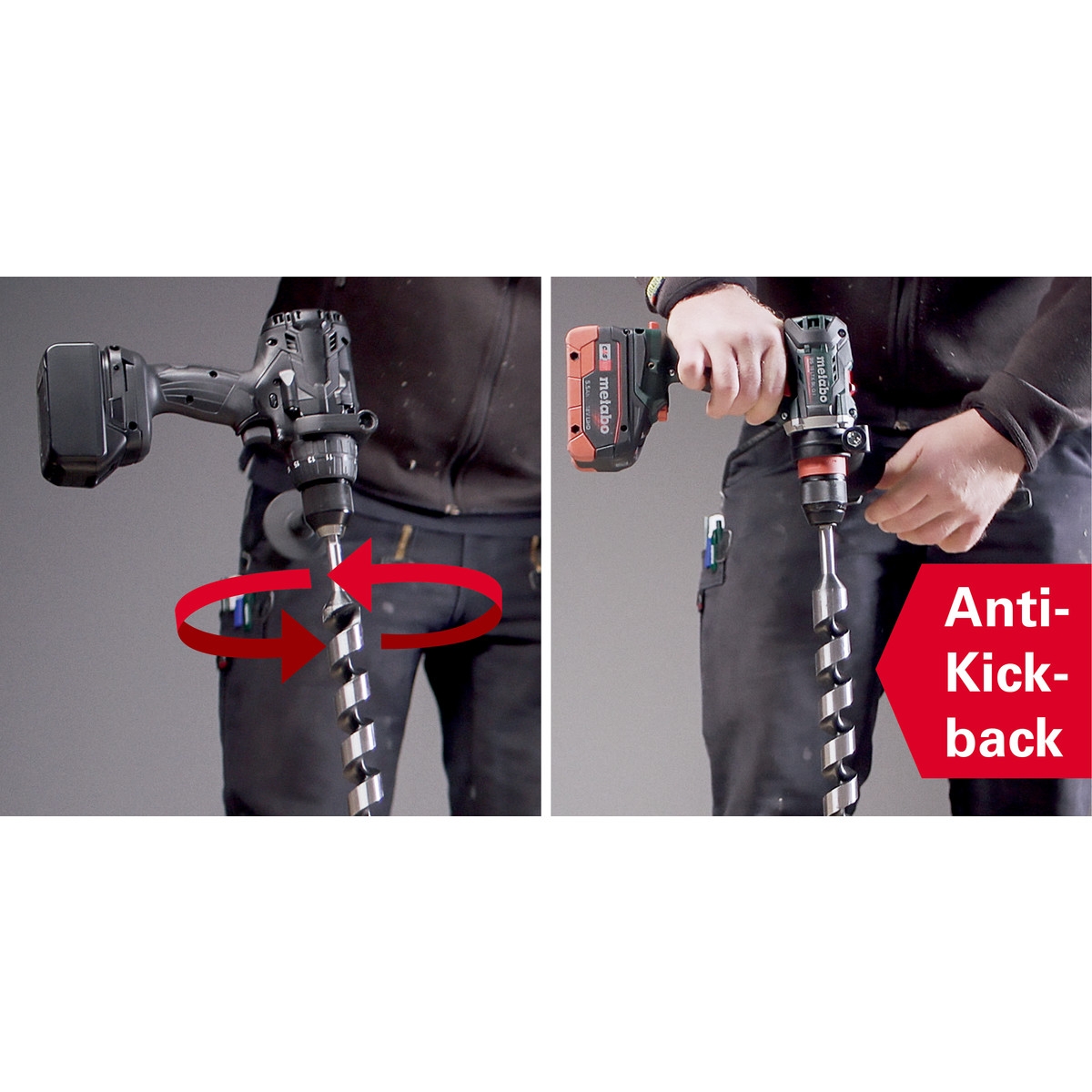 Batteridrill Metabo SB 18 LTX BL QI CB uten Batteri og Lader