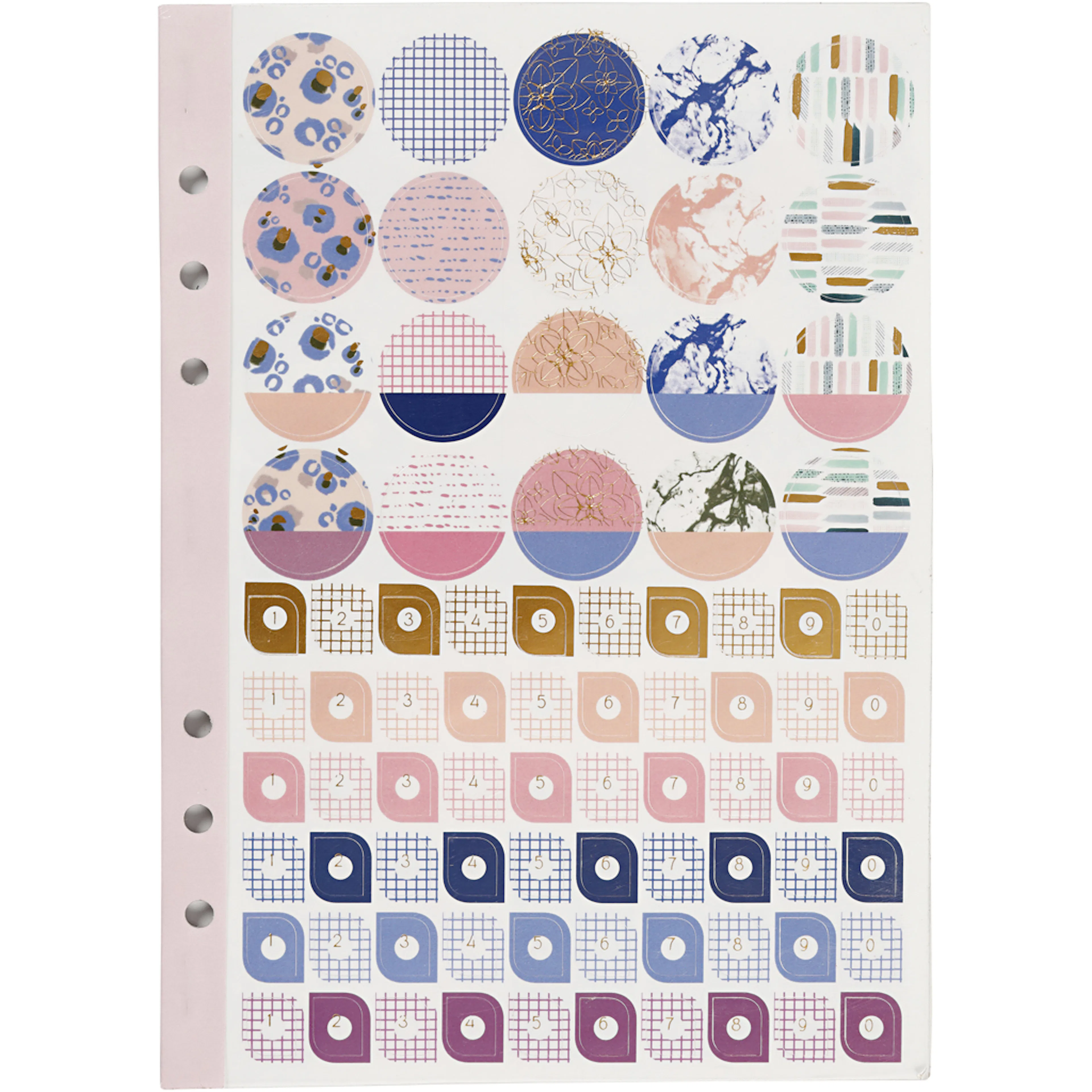 Stickersbok Creativ Company Blomster A5 1 stk/1 Pk