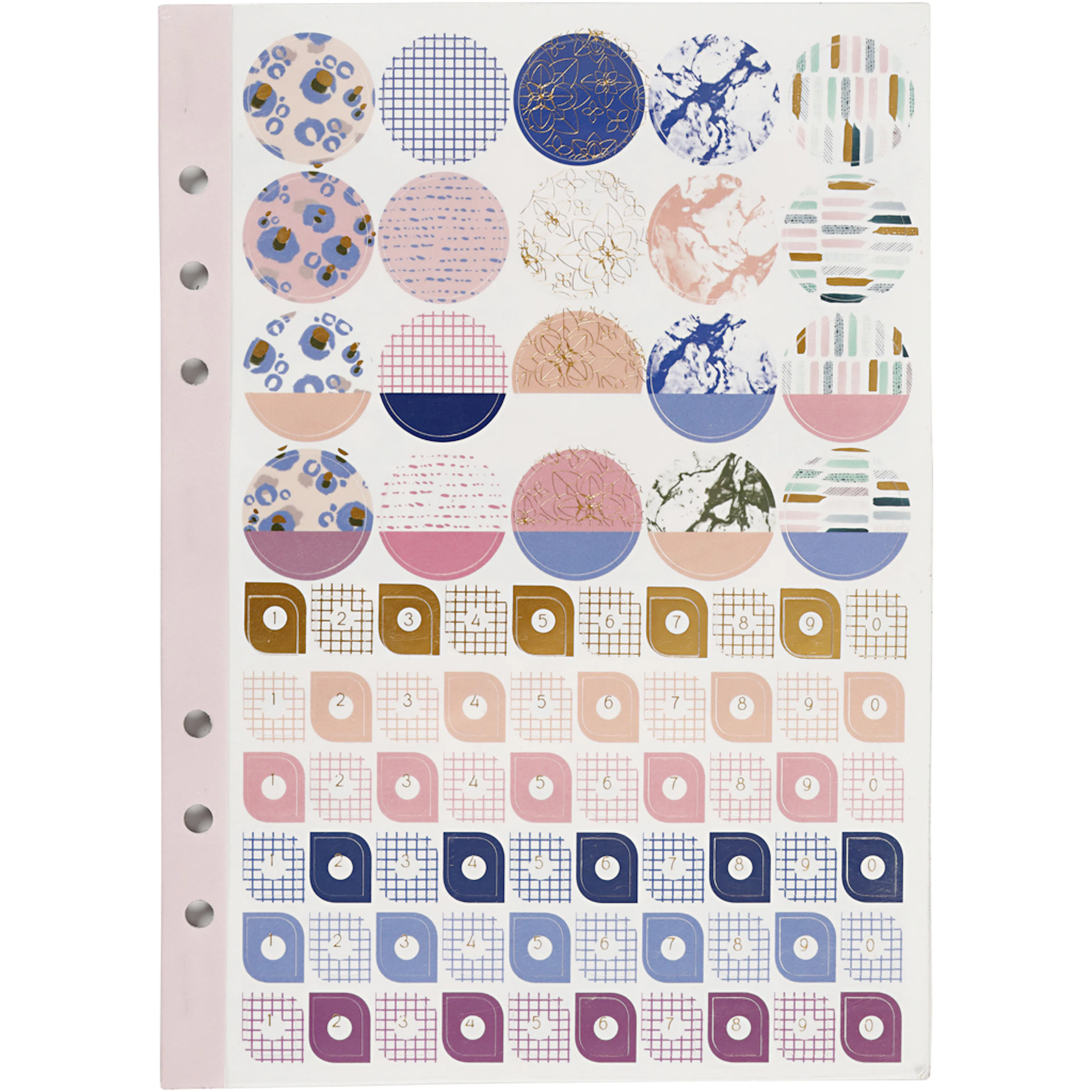 Stickersbok Creativ Company Blomster A5 1 stk/1 Pk