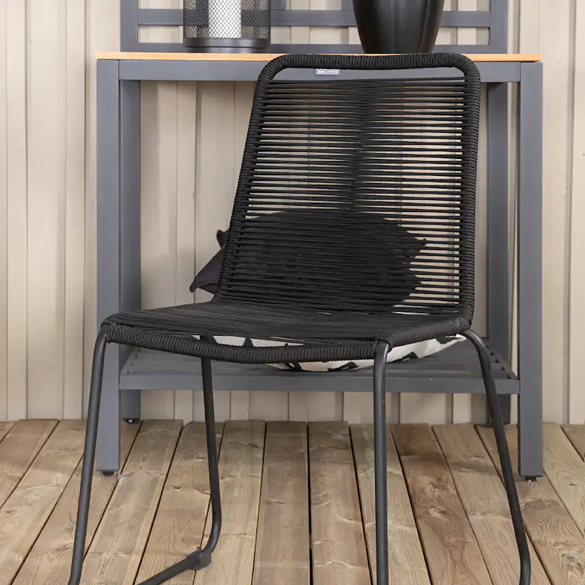 Spisegruppe Venture Home Mendi med 4 Levi Stoler