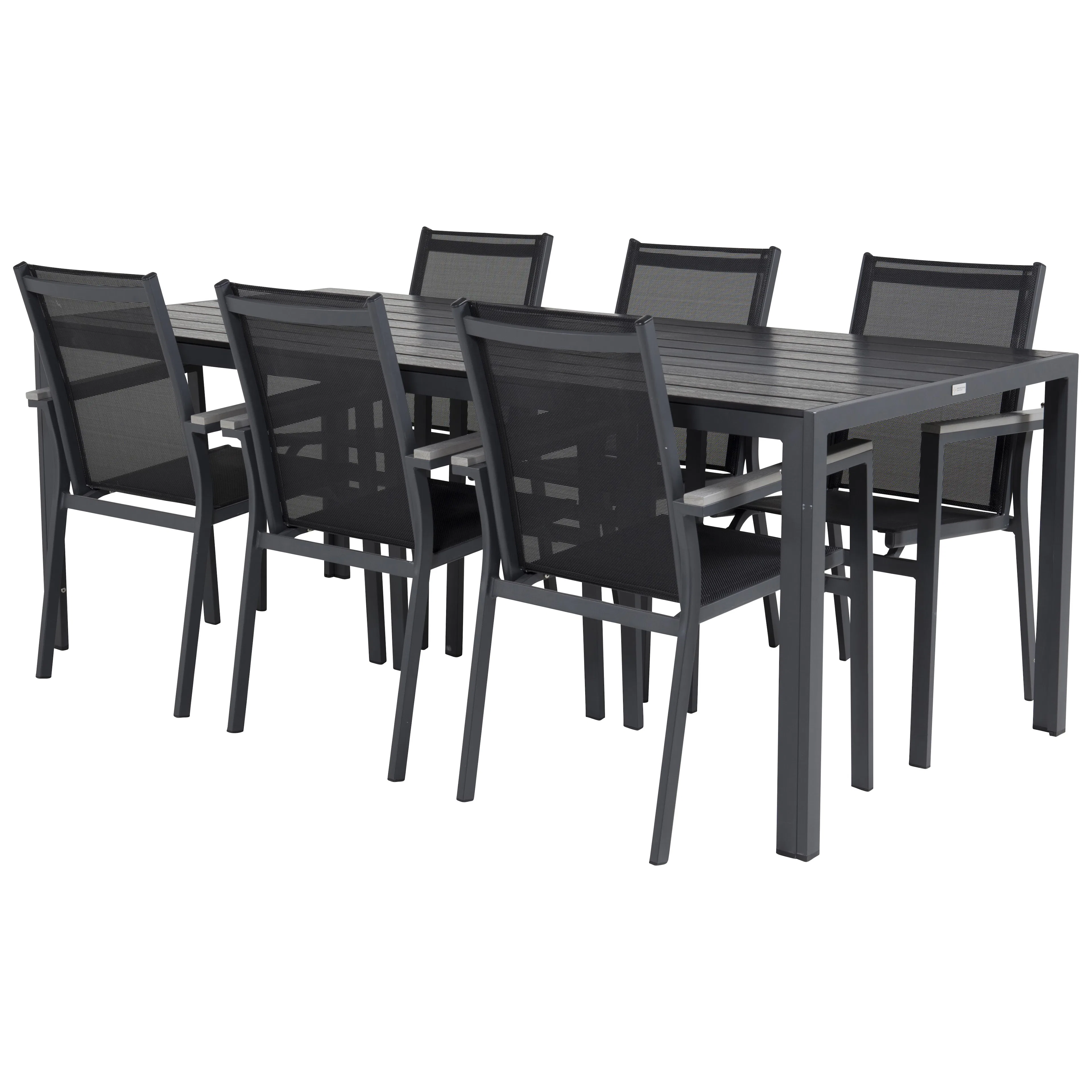 Spisegruppe Venture Home Bront 205 med 6 Pincy Stoler