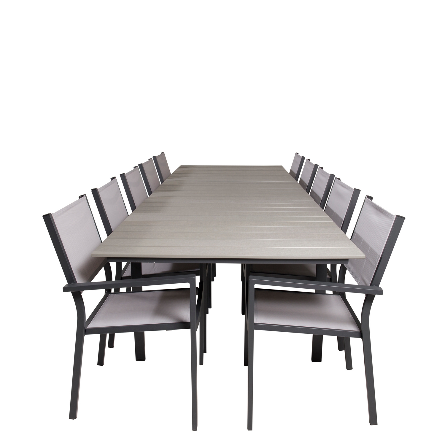 Spisegruppe Venture Home Lova 224/324 med 10 Copacabana Lenestoler