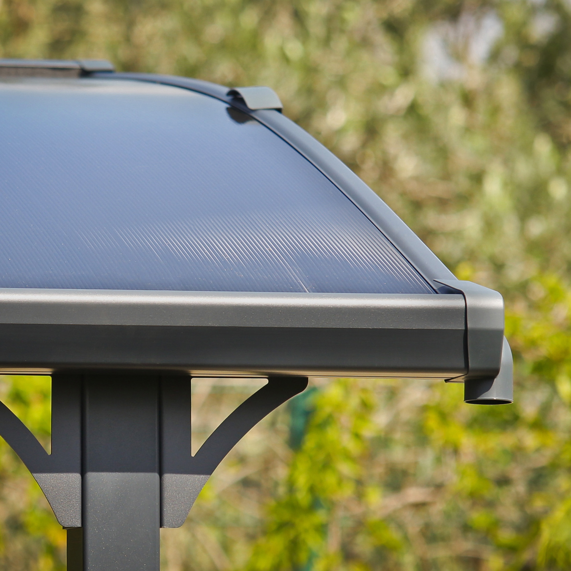 Carport Canopia av Palram Alpine i metall for bobiler 3,6x11 m