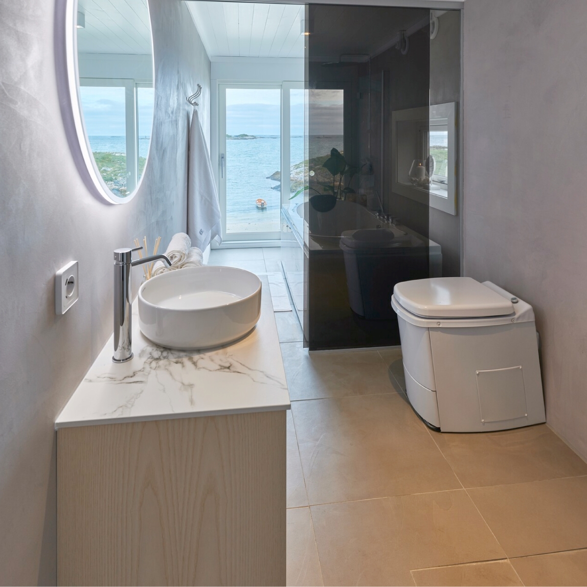 Forbrenningstoalett Sunwind El-dorado Pro