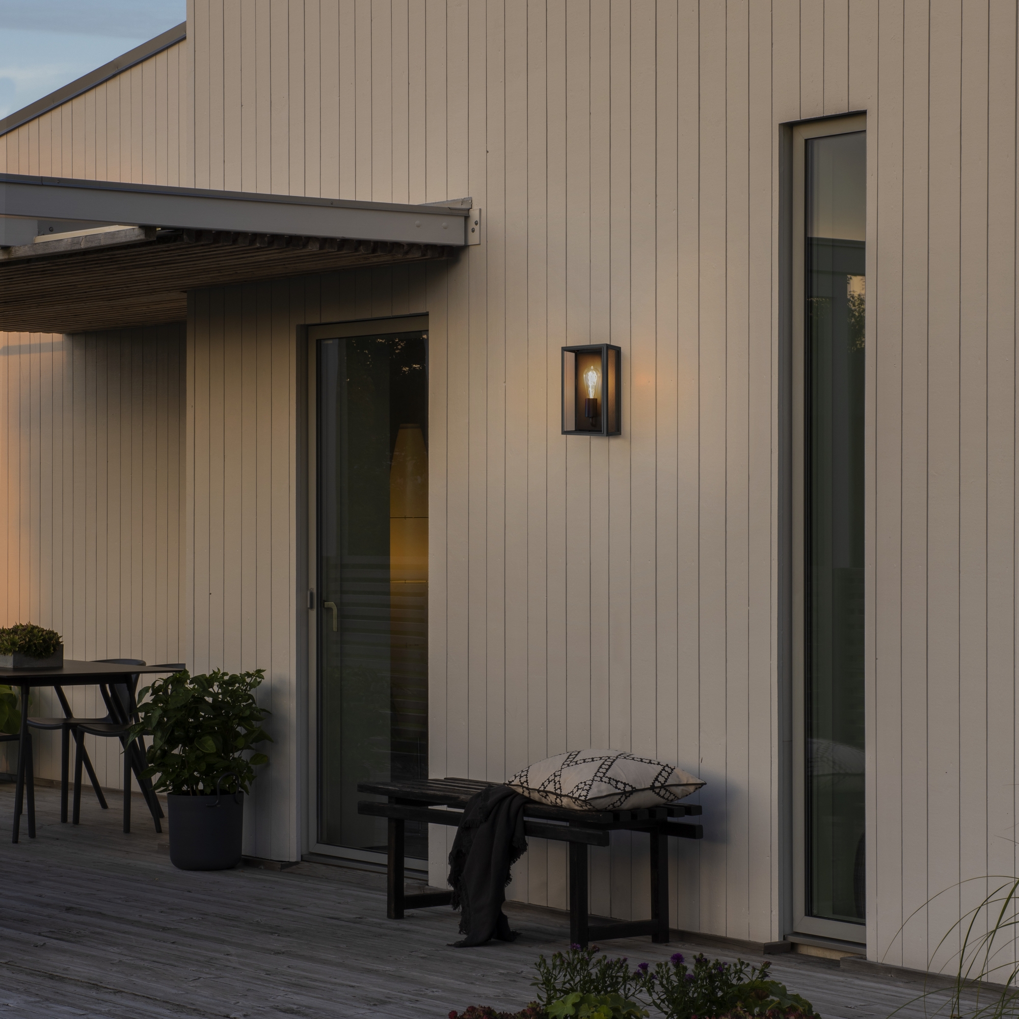 Vegglampe Gnosjö Konstsmide Carpi Medium