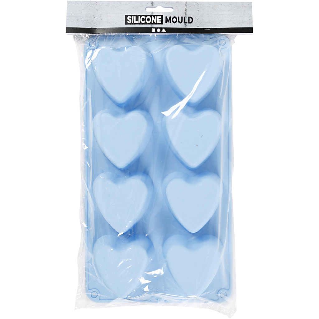 Silikonform Creativ Company Hjertehull 70x60 mm 100 ml 1 stk