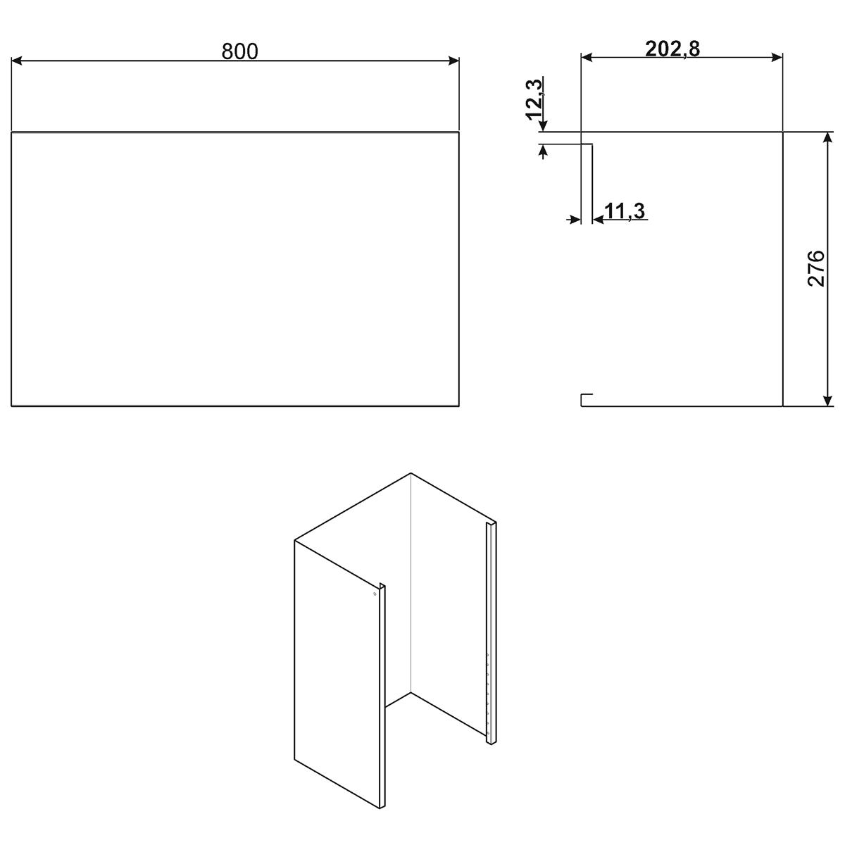 Avtrekksrør Smeg KITCMNKD til Kjøkkenvifte