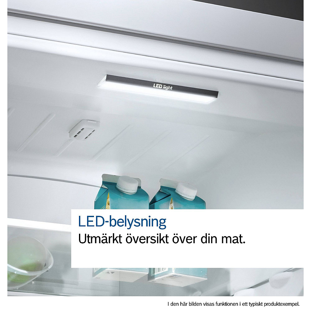 Integrert Kjøleskap/Fryser Bosch Serie 2 KBN96NSE0 XXL med To Kjølesystem for Optimal Nedkjøling