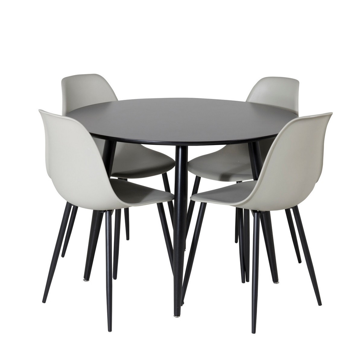Spisegruppe Venture Home Plaza med 4stk Polar Stoler