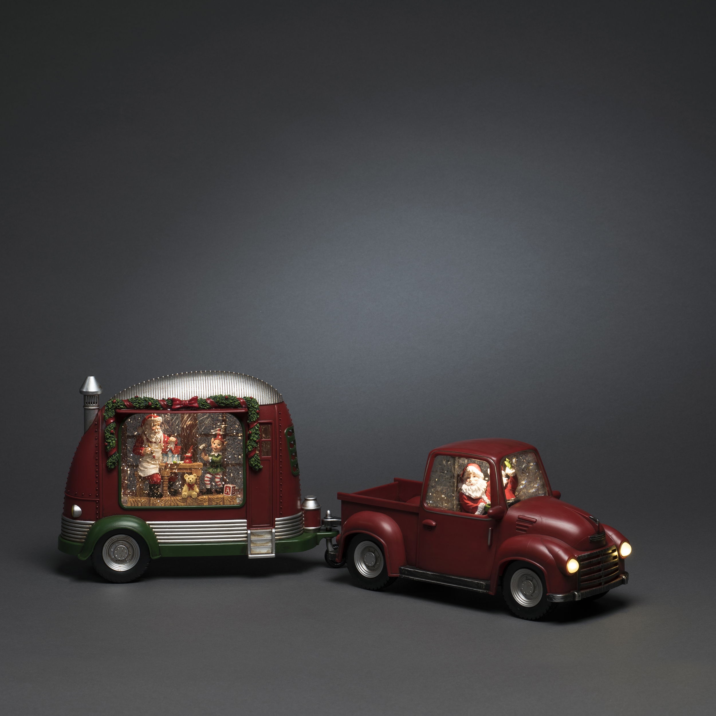 Dekorasjonsbelysning Gnosjö Konstsmide Pick-up med Nisse