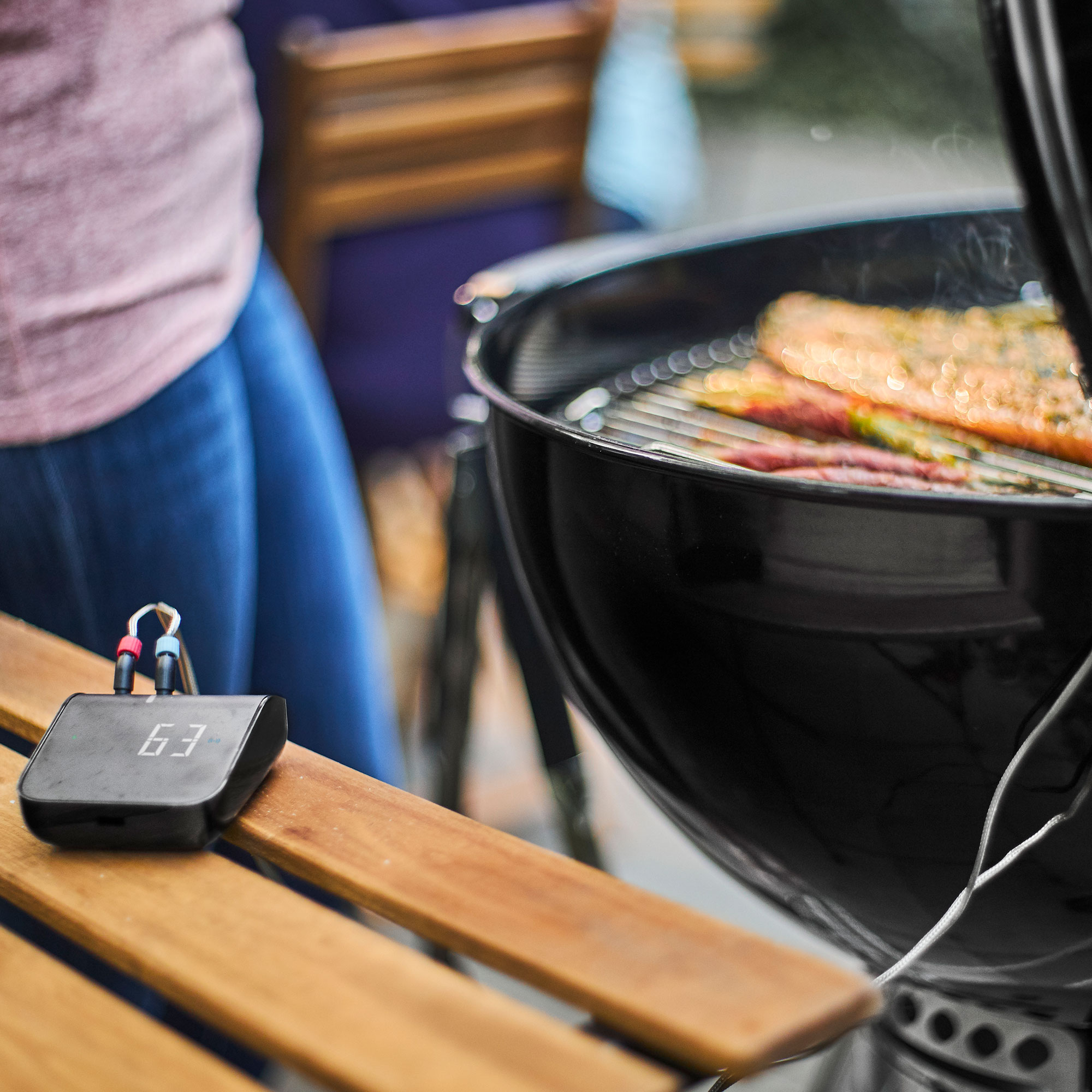 Smarttelefon-tilkobling Weber Connect Smart Grilling Hub