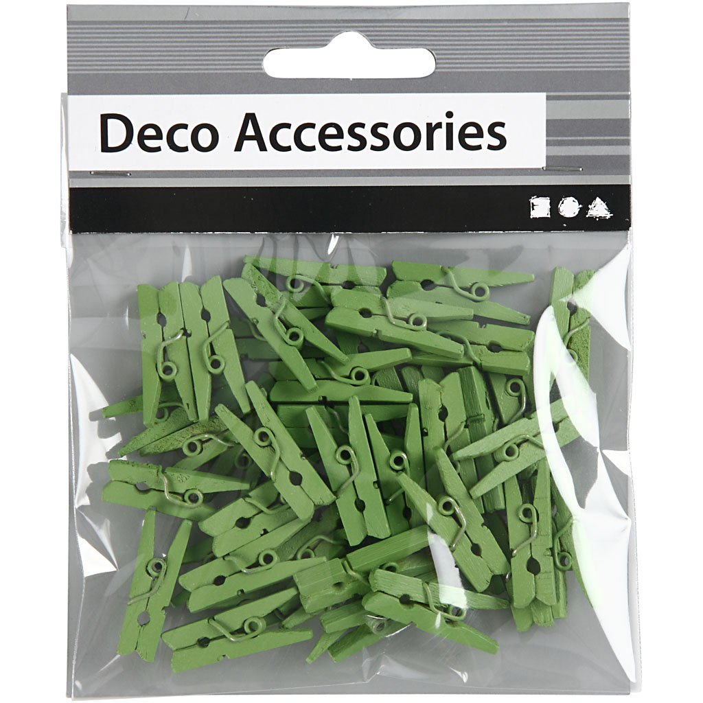 Klesklyper Mini Creativ Company 25x3 mm 36 stk/1 Pk