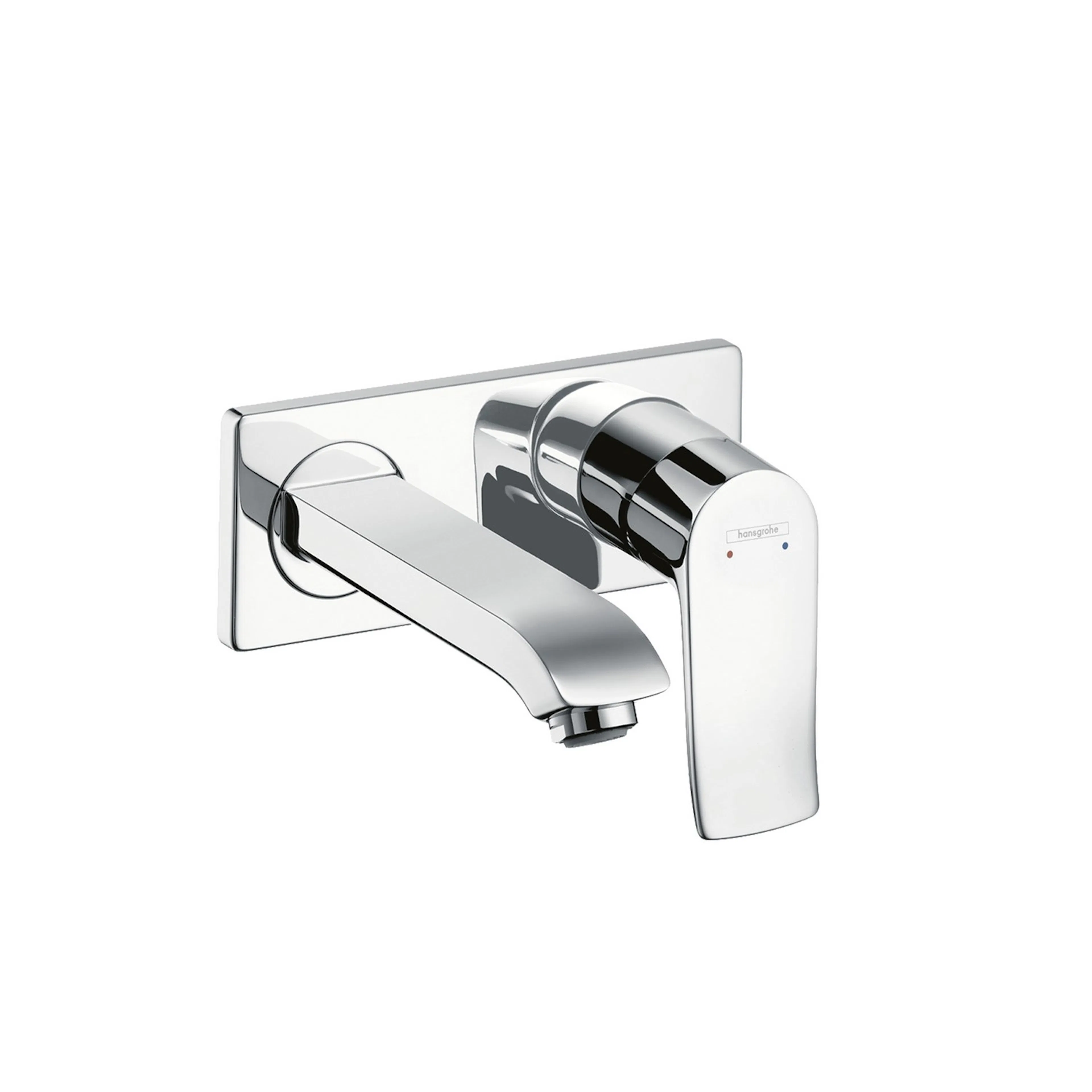 Servantbatteri Hansgrohe Metris for Innbygging
