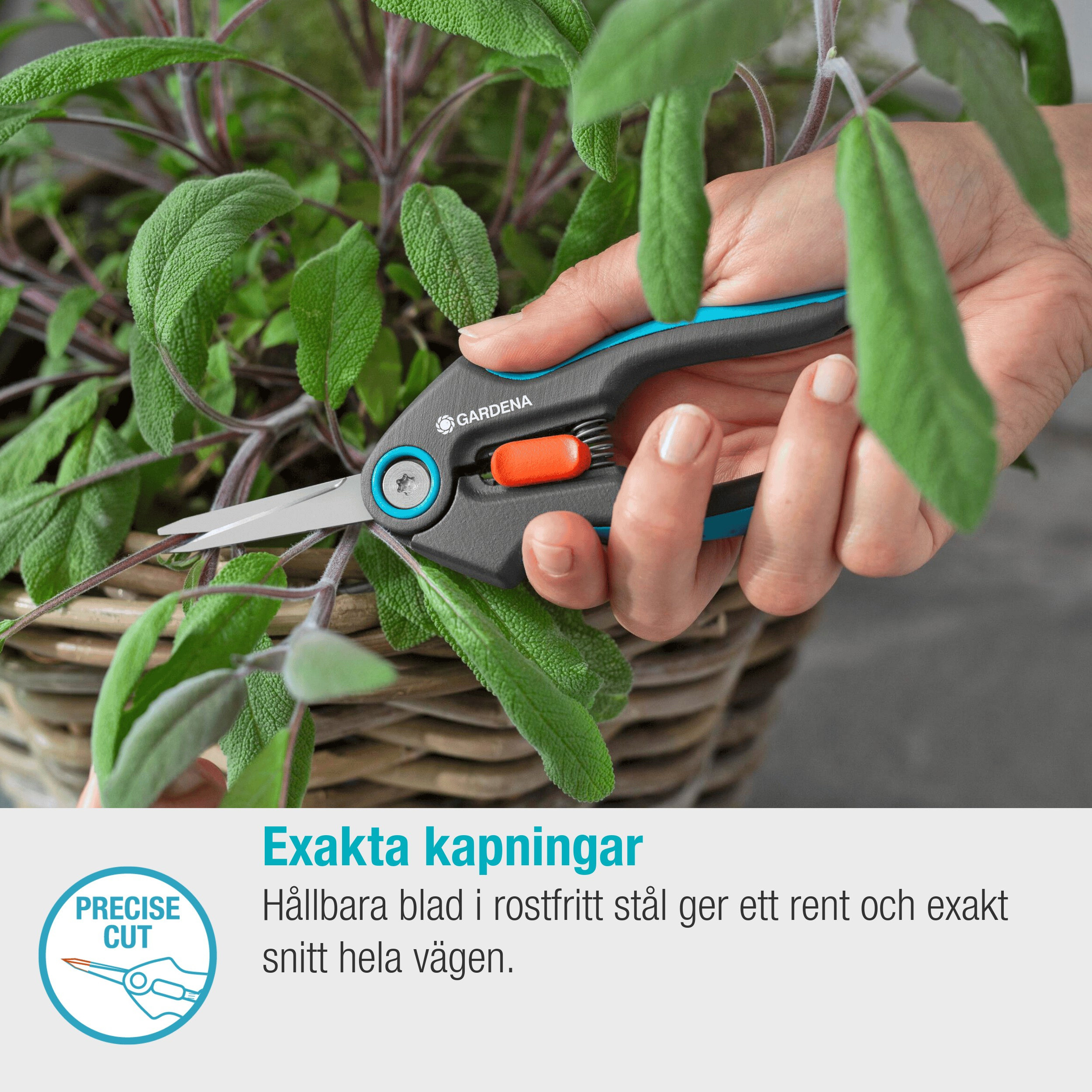 Urtebeskjærersaks Gardena FreshCut