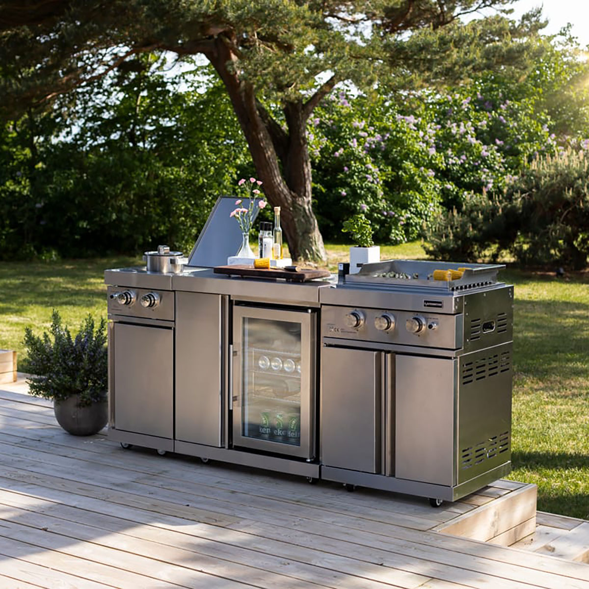 Teppanyaki Modul Myoutdoorkitchen Stainless Collection