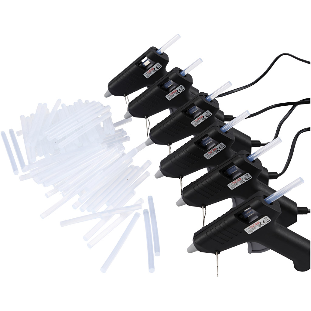 Limpistoler Creativ Company med Lim Lavtemperatur 130 °C 6 stk/1 Sett