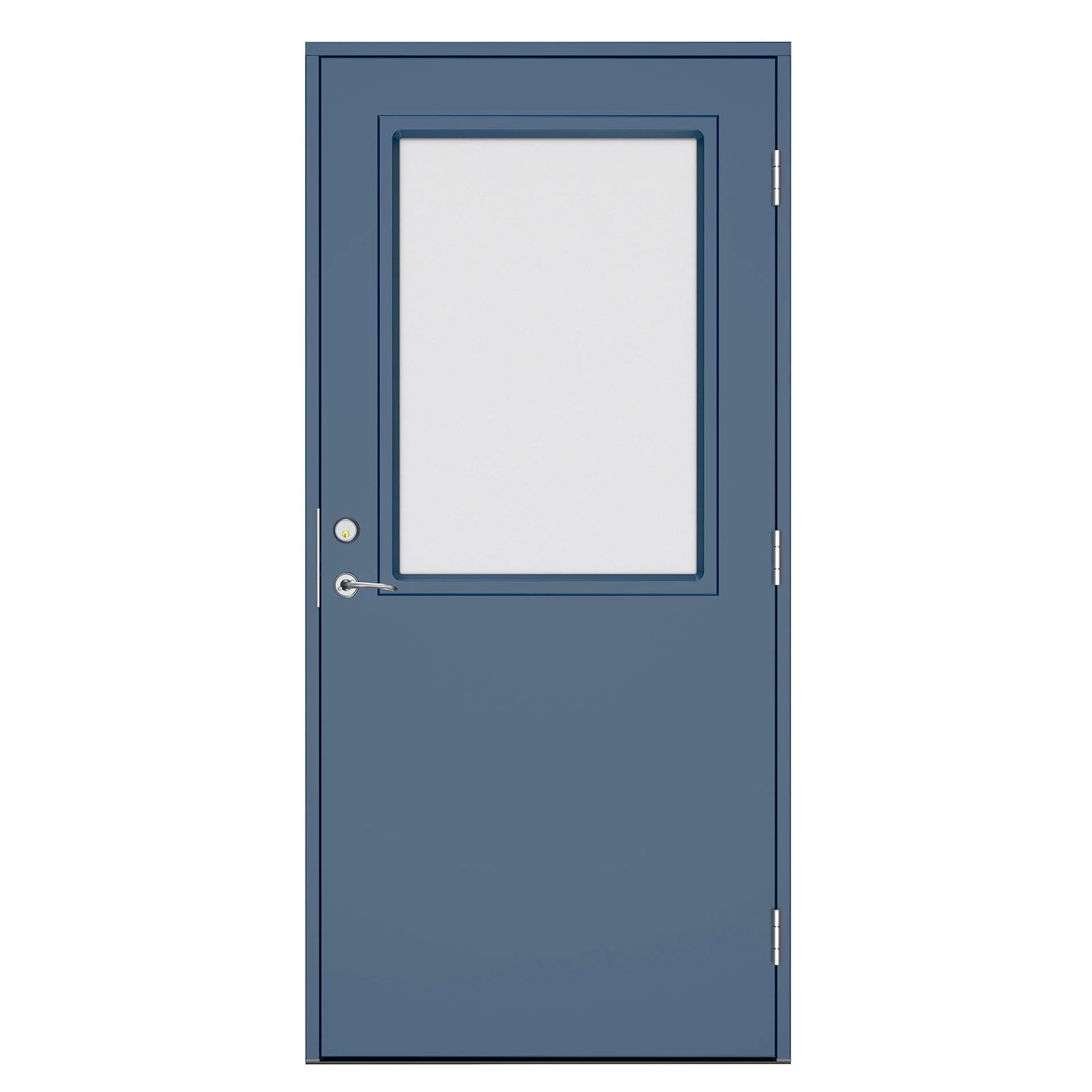 Ytterdør Swedoor Advance-Line Vision AuroraBxH: 100x210 cm. Höger. NCS-S-5020-R90B