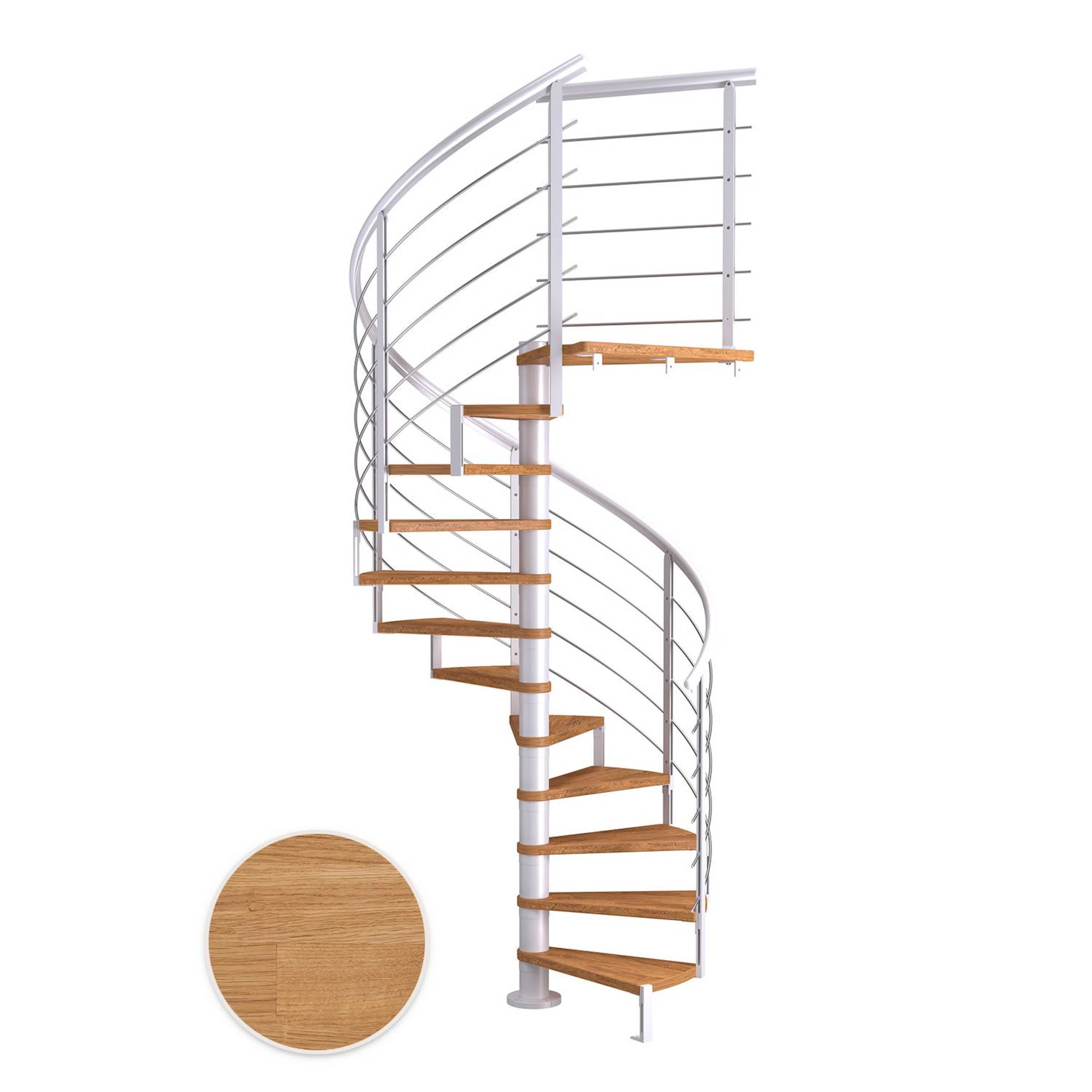 Spiraltrapp Dolle Montréal Eik Oljet Design