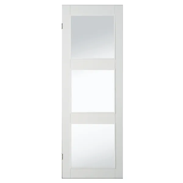 Sidefelt Diplomat Contur Hvit 3-glass