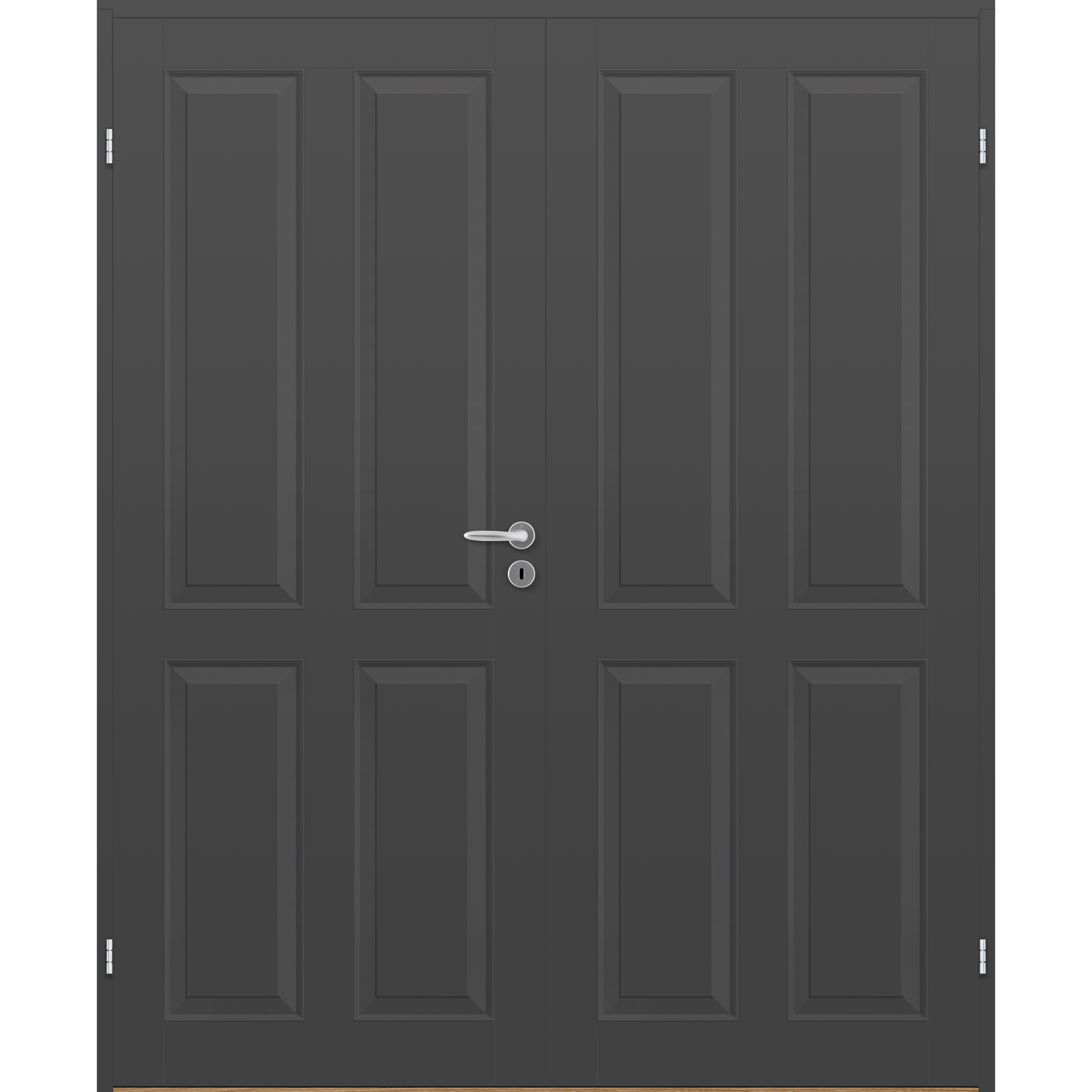 Innerdør Bygg1 Henrik, BxH: 70X200, Mørk Grå