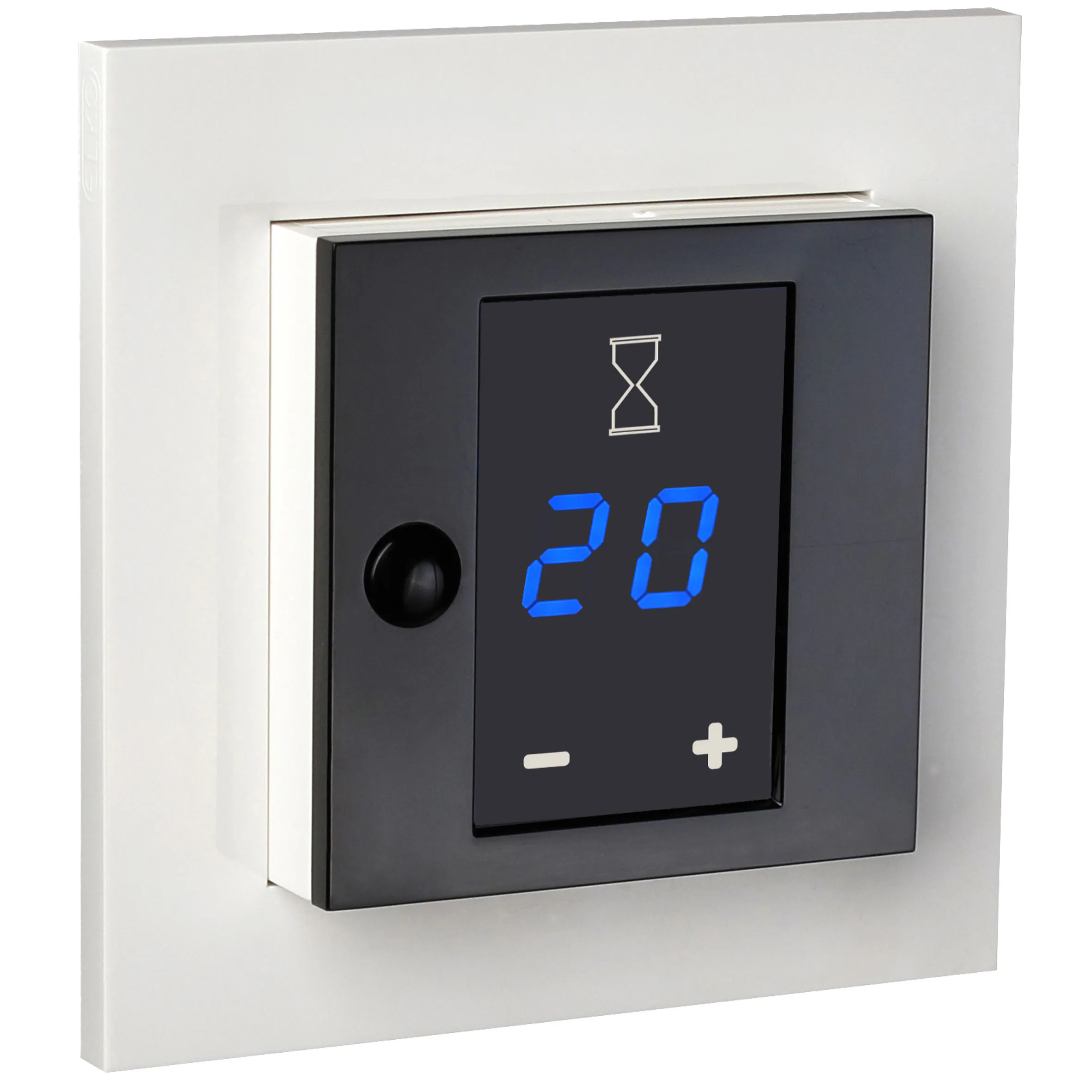 TIMER 2-P PLUS, 16A DISPLAY FV Fjellhvit