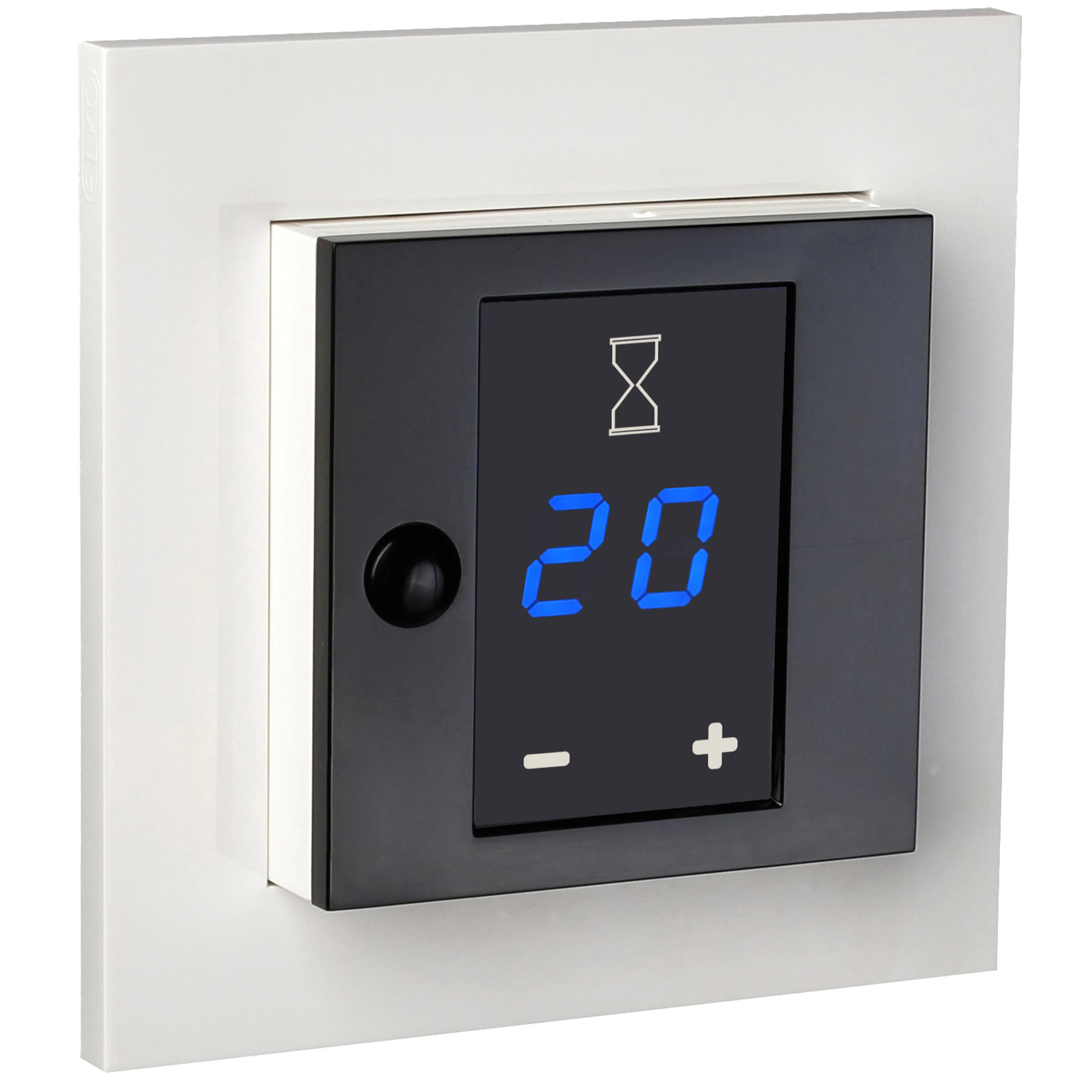 TIMER 2-P PLUS, 16A DISPLAY FV Fjellhvit